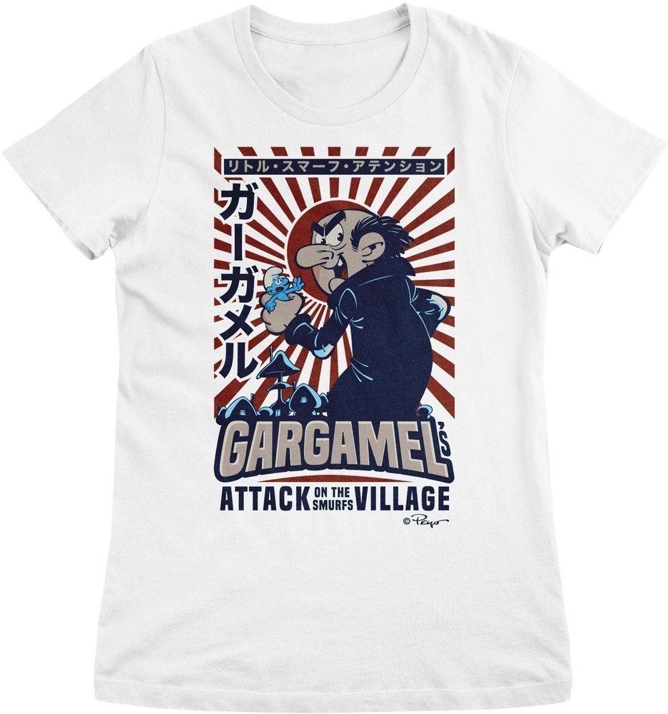 Die Schlümpfe T-Shirt Gargamel - Attack Of The Smurfs Village Girly Tee