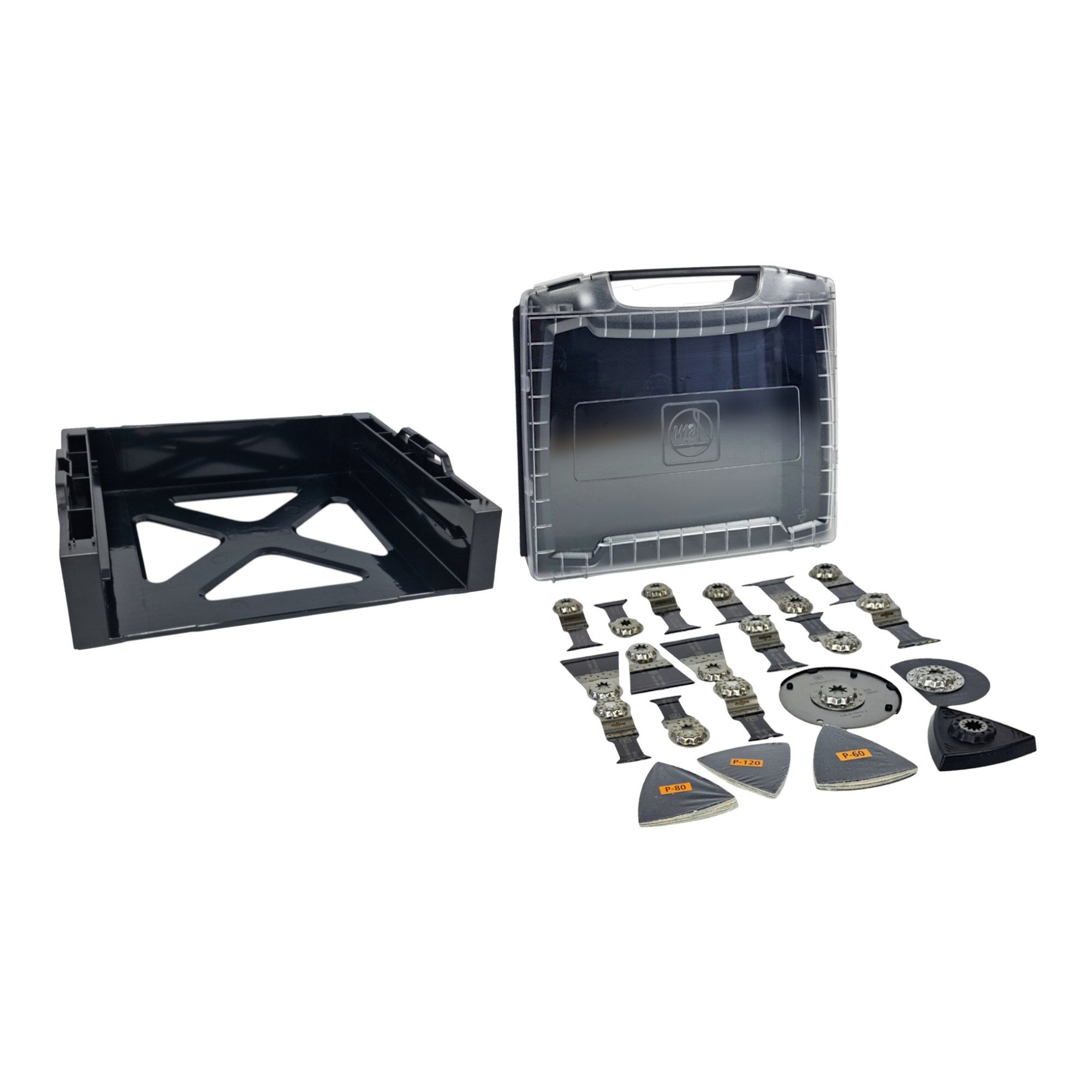 Fein Akku-Multifunktionswerkzeug Multitool Zubehör Set Starlock Plus 33 tlg. + i-Boxx + i-Rack