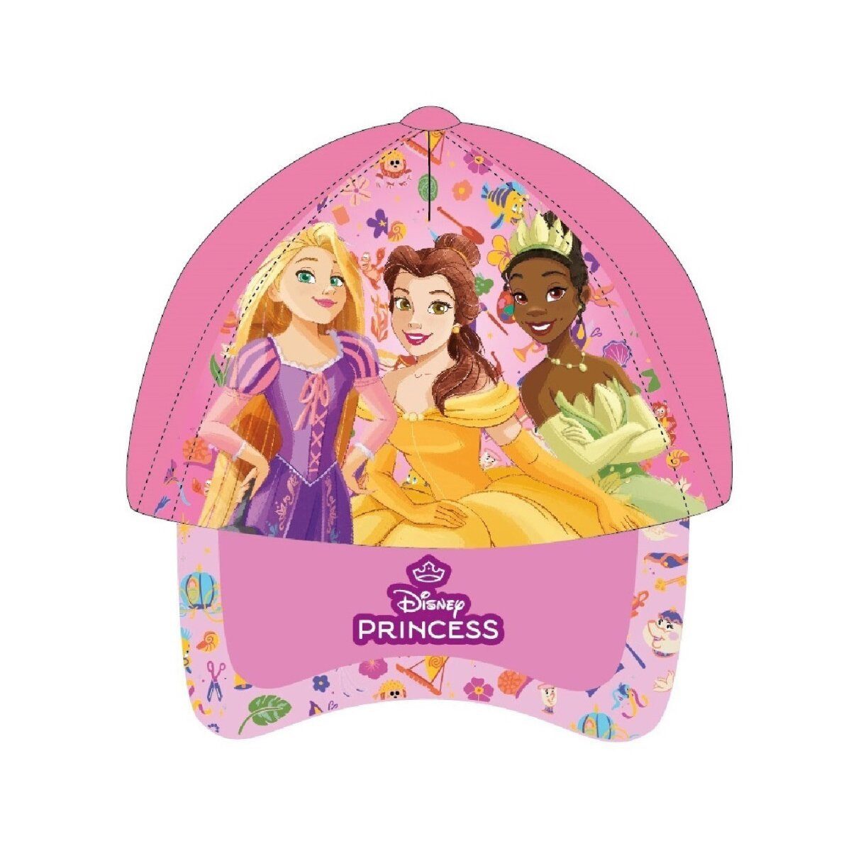 Disney Baseball Cap Disney Prinzessin Trio Kinder Baseballmütze 53 cm