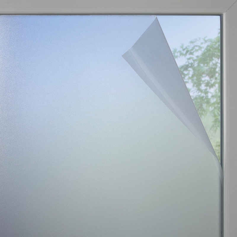 Fensterfolie, GARDINIA, halbtransparent, glatt, filtert schädliches UV-Licht