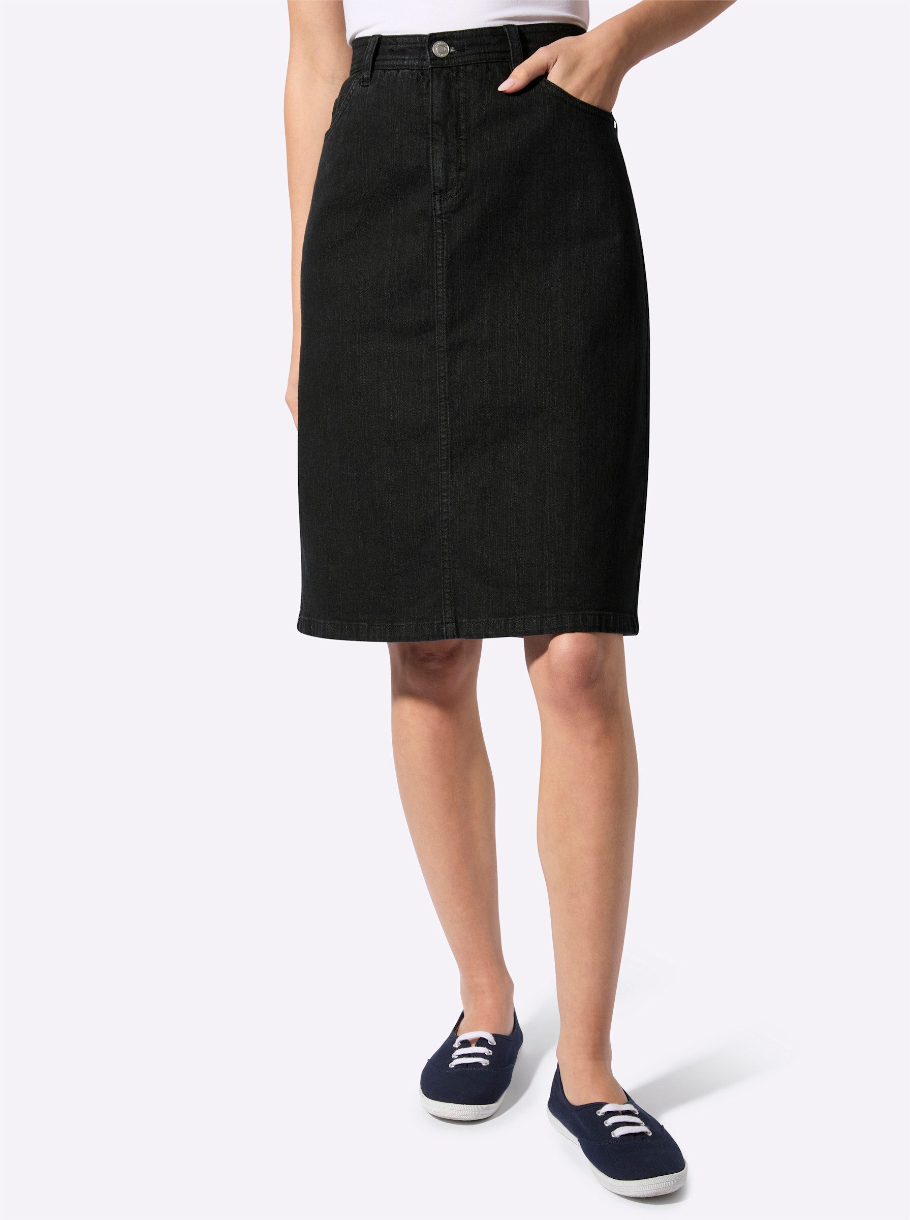 Witt A-Linien-Rock Jeansrock . günstig online kaufen