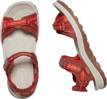 Keen TERRADORA II OPEN TOE SANDAL DARK RED/CORAL Trekkingsandale