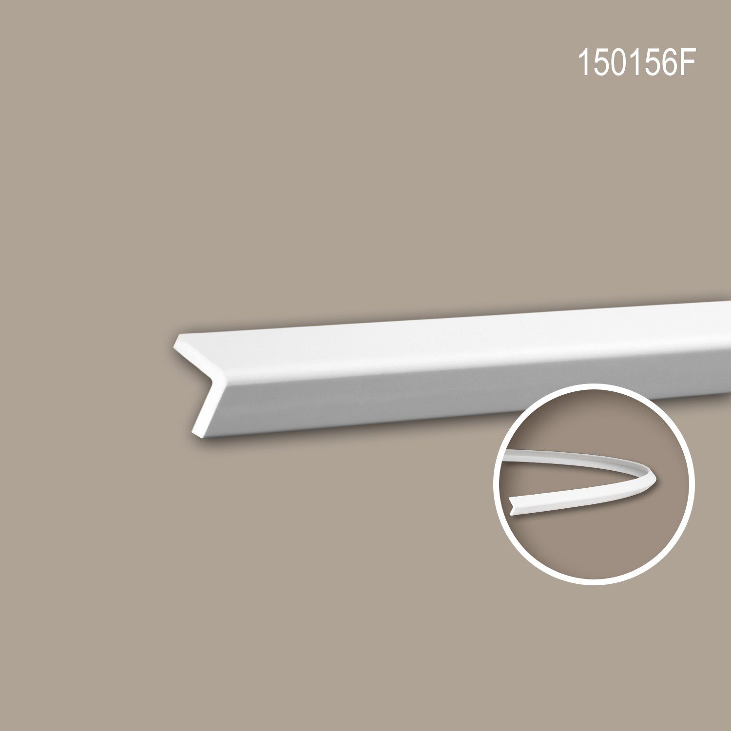 Profhome Flexprofil 150156F flexible Eckleiste Stuckleiste günstig online kaufen