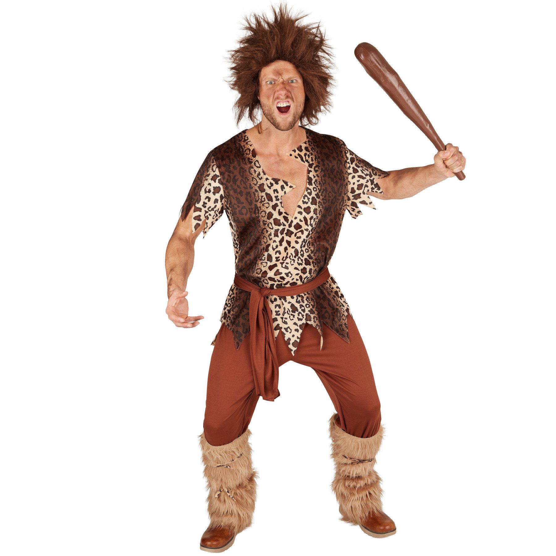 dressforfun Kostüm Herrenkostüm Steinzeitmann, Lässiges, wildes Kostüm, für den modernen Mann