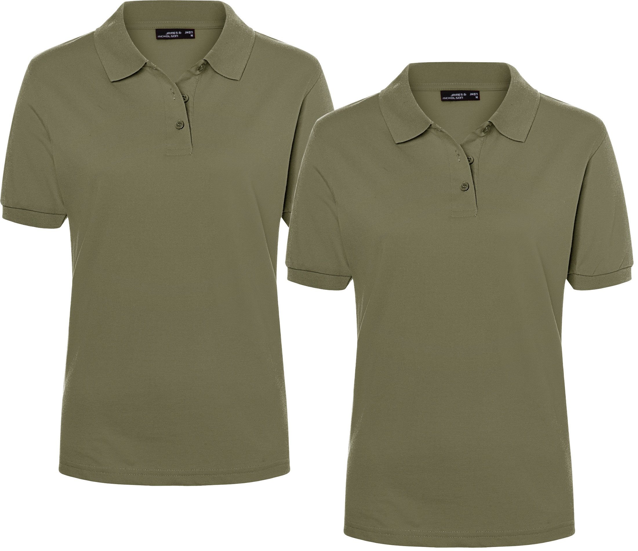 James & Nicholson Poloshirt Doppelpack Feines günstig online kaufen