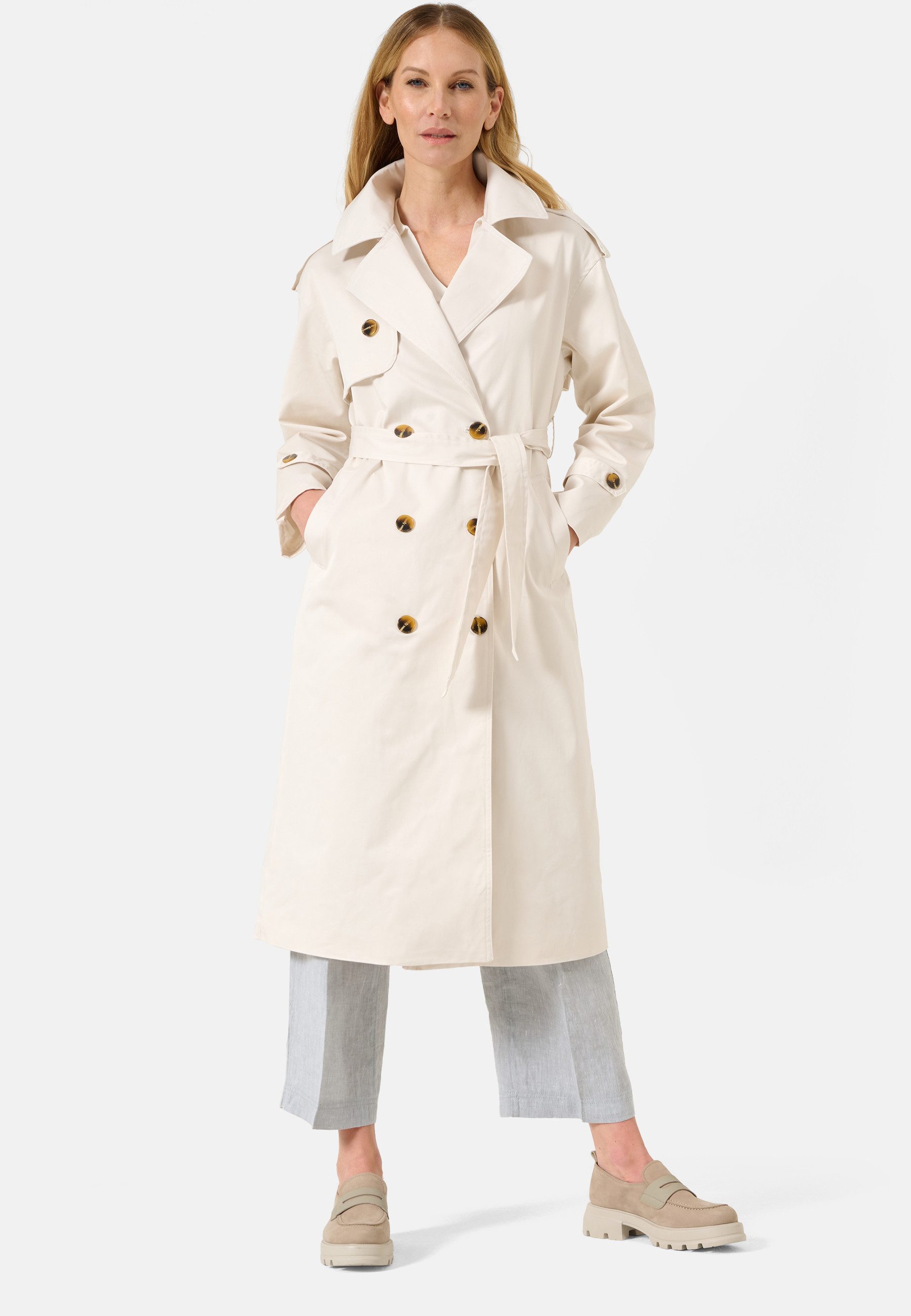 RICANO Trenchcoat Greta Made in Italy