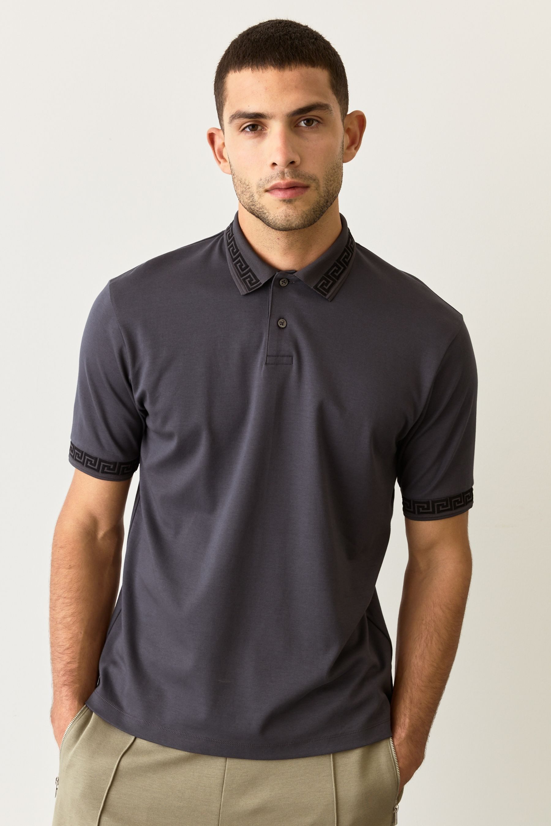 Next Poloshirt Smartes Kurzarm-Poloshirt aus 100 % günstig online kaufen