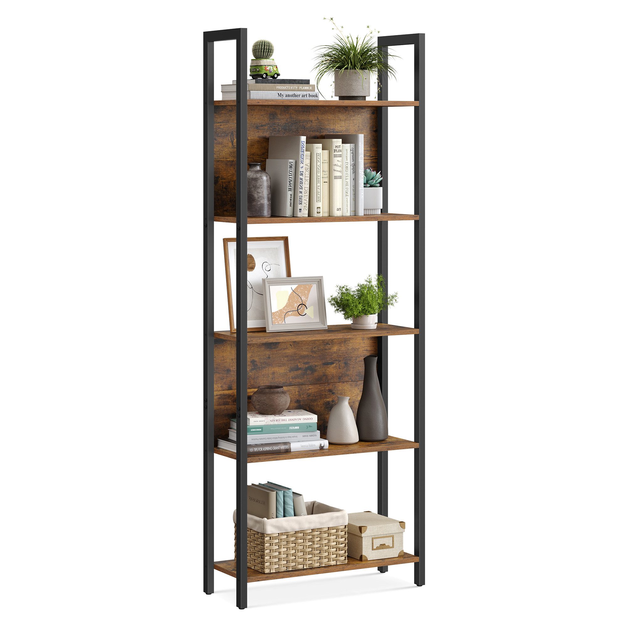 VASAGLE Bücherregal, Küchenregal, Standregal, multifunktional, 5/6 günstig online kaufen