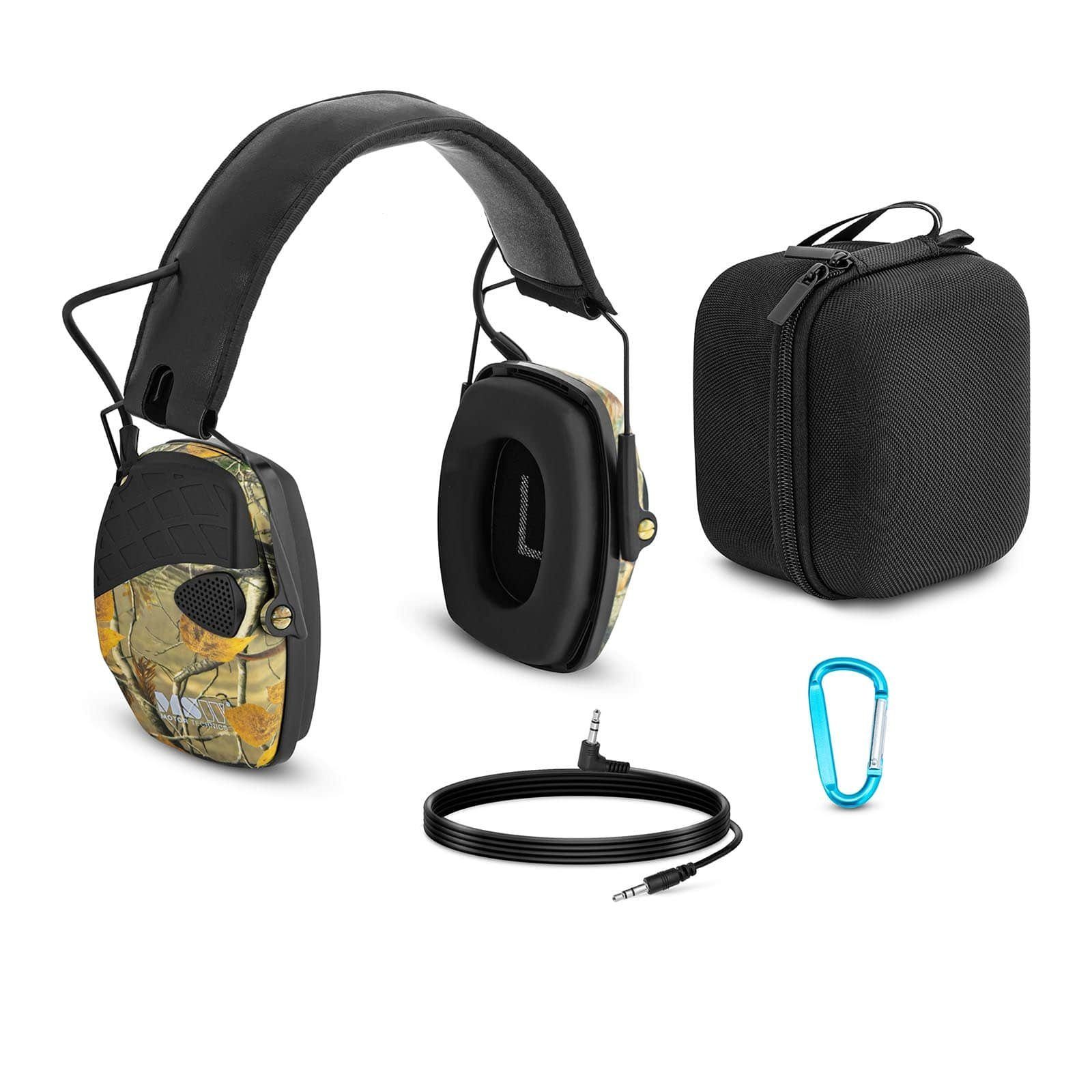 MSW Kapselgehörschutz Lärmschutzkopfhörer mit Außengeräuschregelung