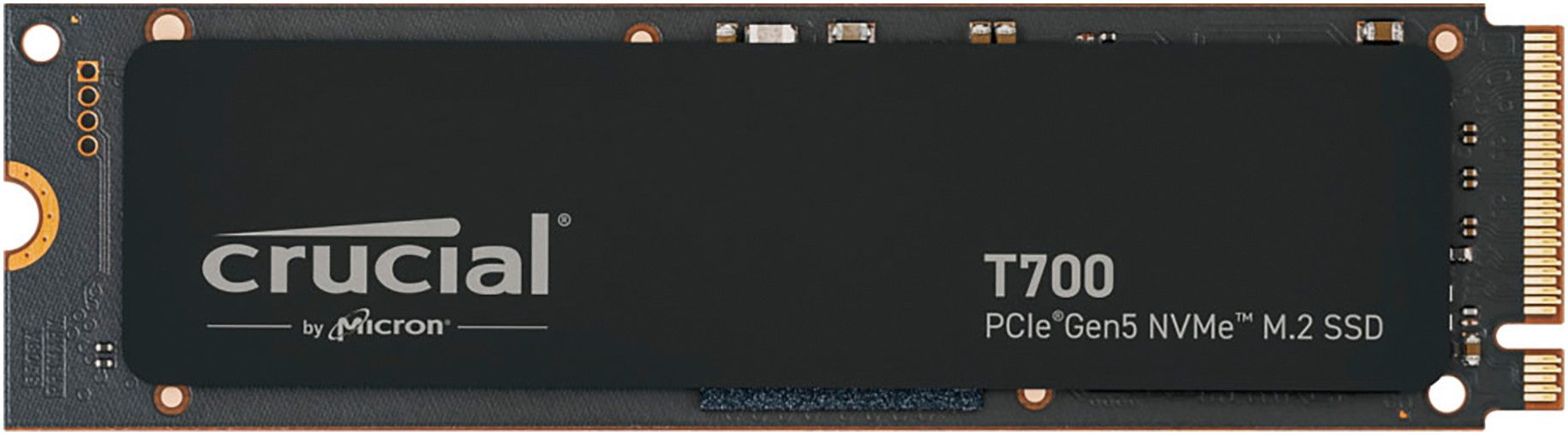 Crucial T700 4 TB Heatsink interne SSD (4 TB) 12400 MB/S Lesegeschwindigkeit, 11800 MB/S Schreibgeschwindigkeit