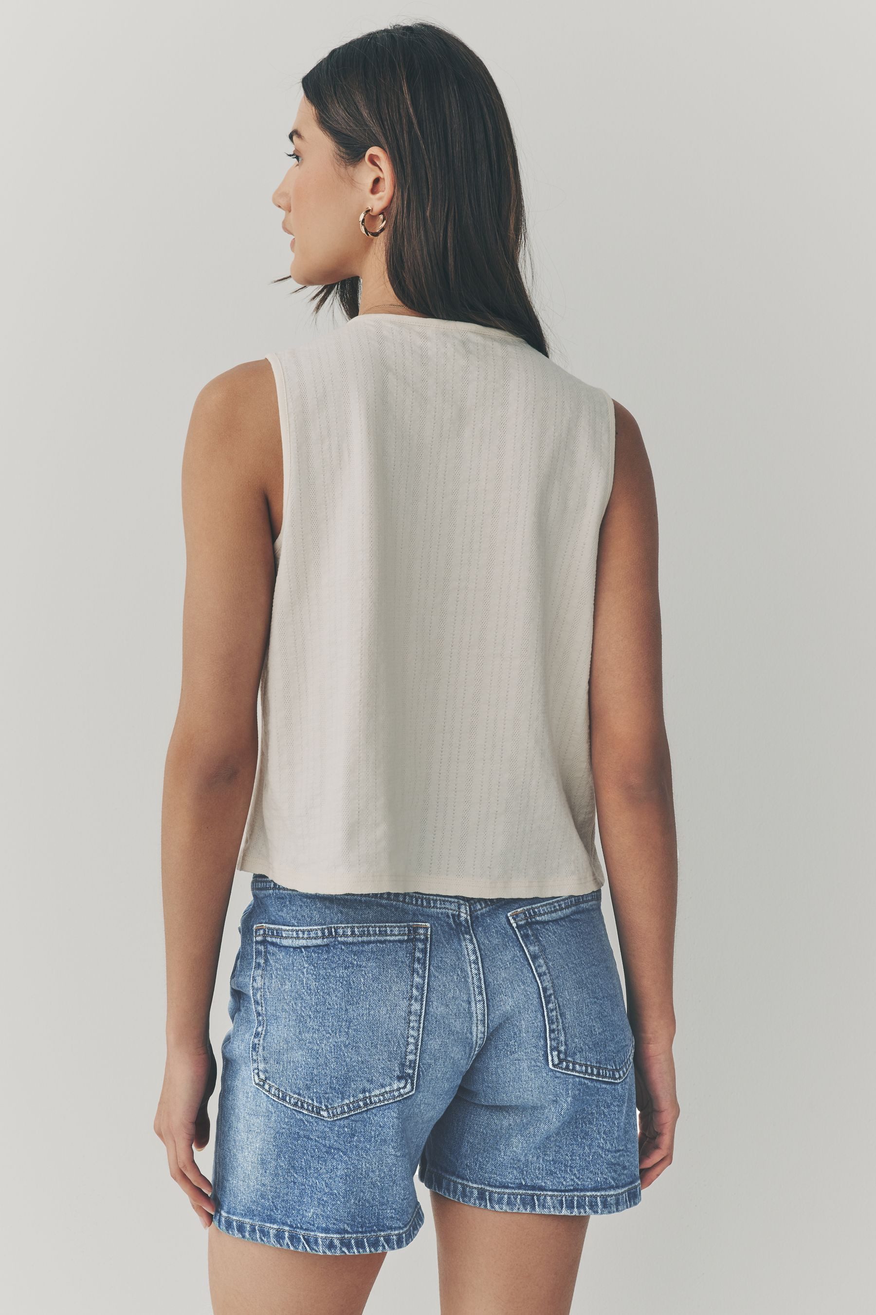 Next Jeansshorts Denim-Shorts mit Stretch (1-tlg) günstig online kaufen