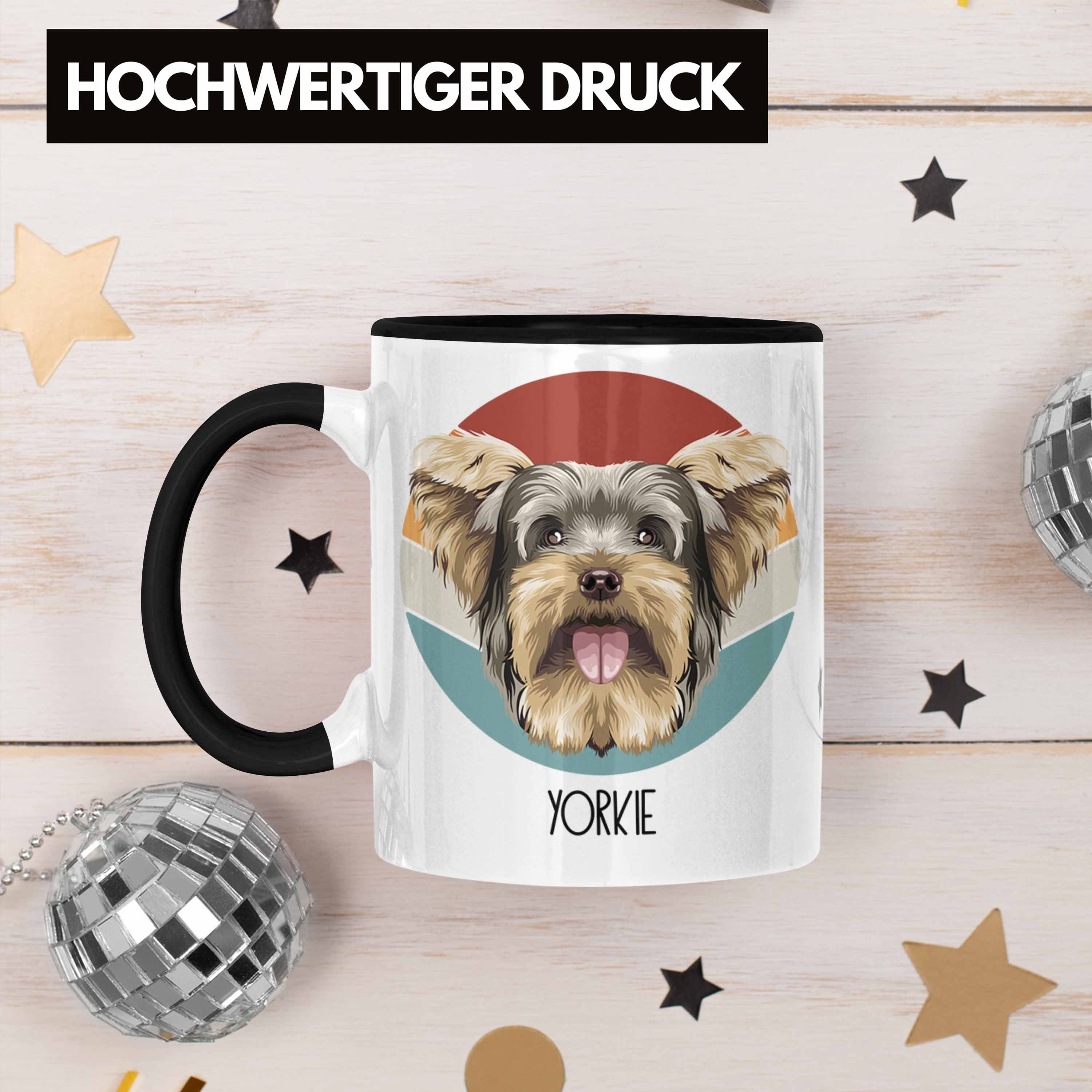 Geschenkidee Mam Geschenk Lustiger Tasse Yorkie Spruch Trendation Schwarz Yorkie Besitzer Tasse