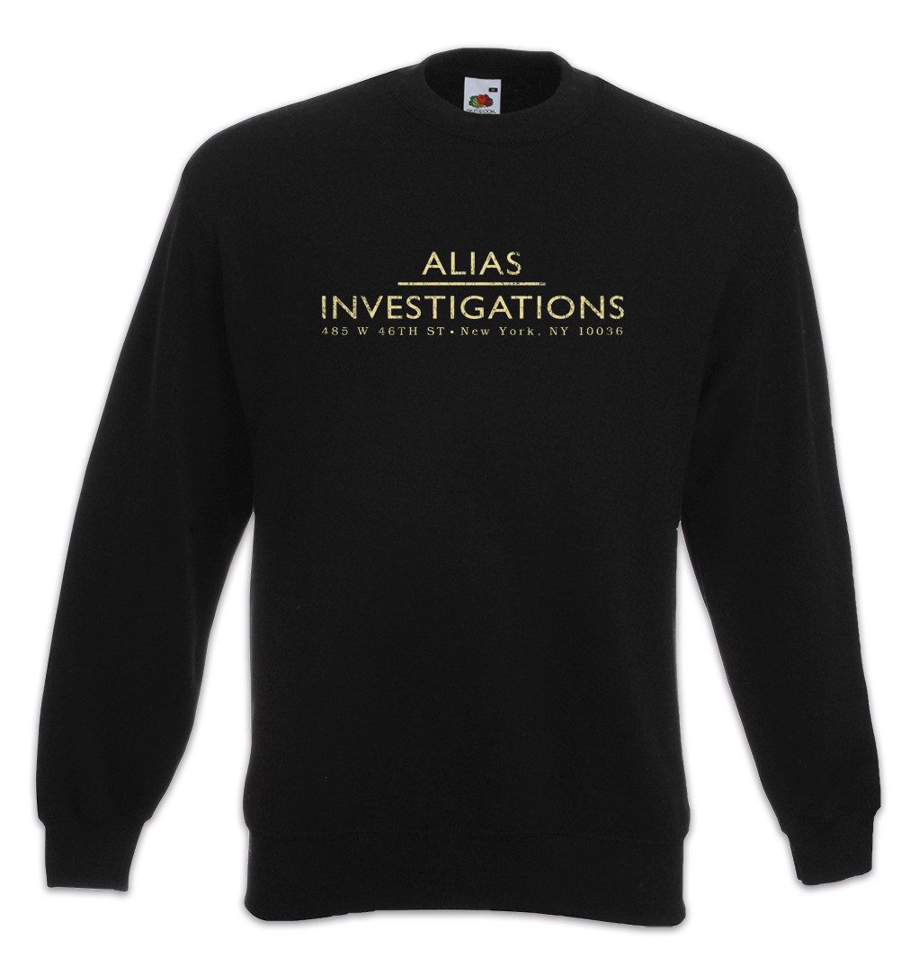 Sweatshirt A Investigations Sweatshirt Symbol Alias Sign Logo Jones Zeichen