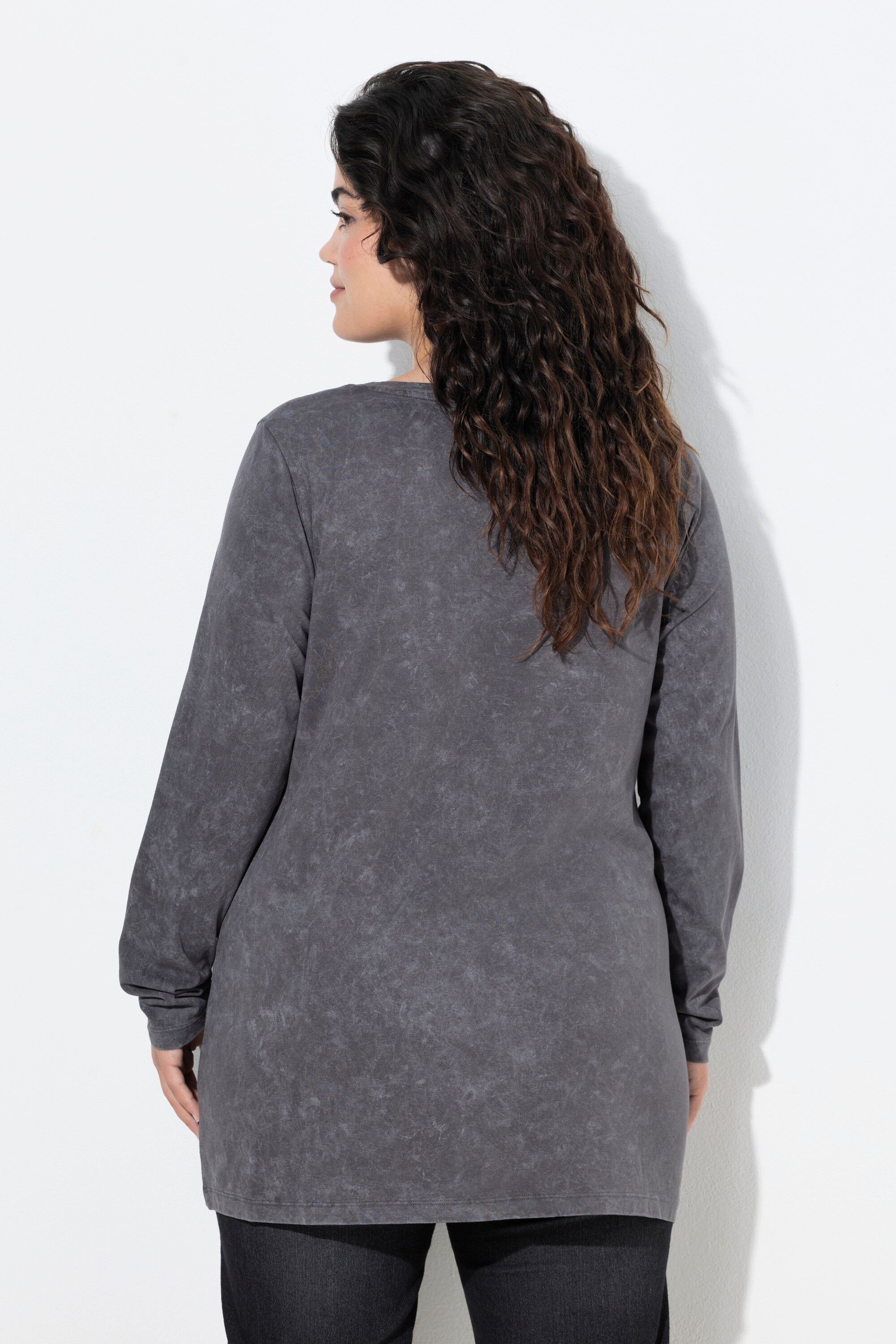 Angel of Style T-Shirt T-Shirt bequeme Passform Pailletten-Stern