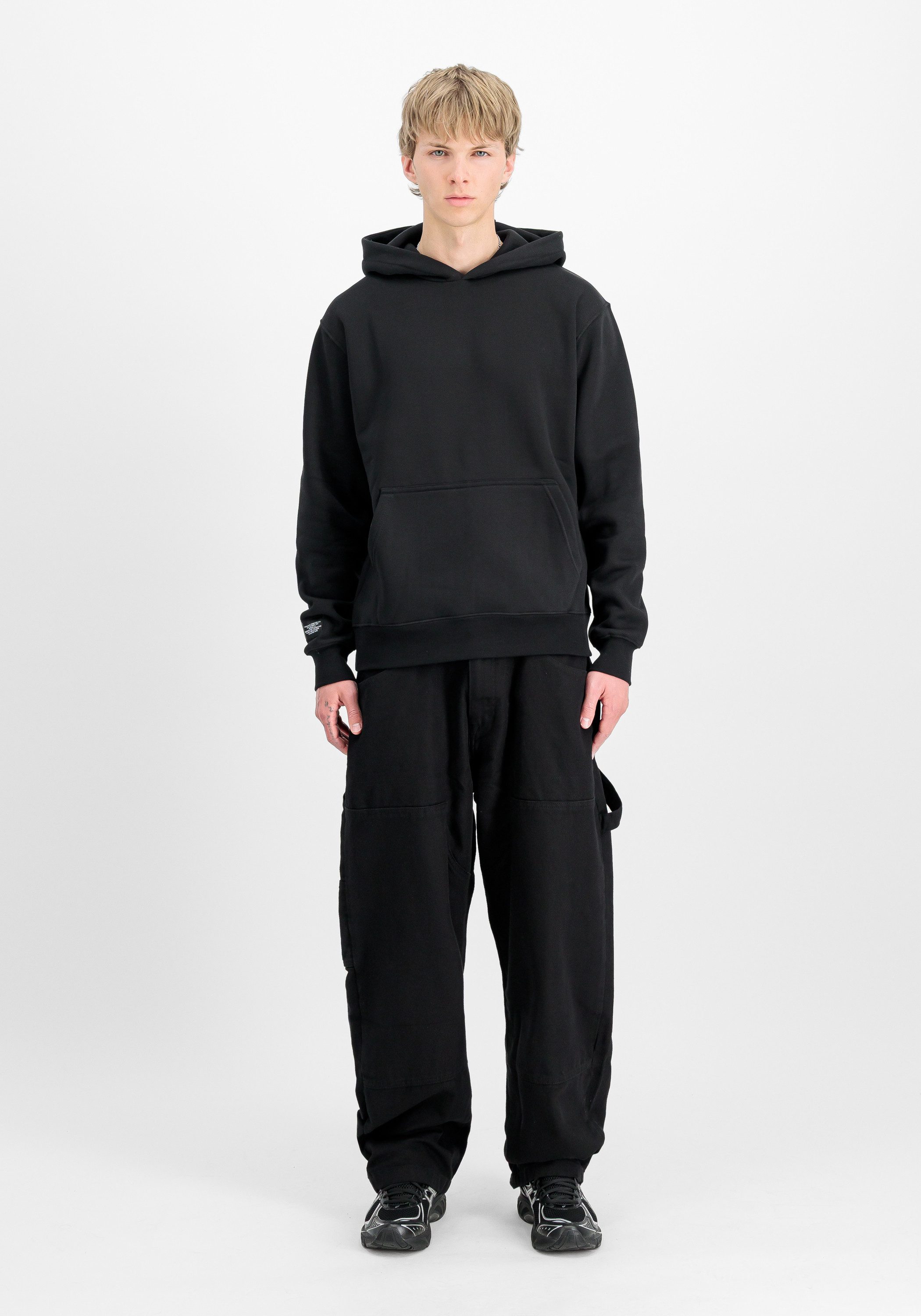 Alpha Industries Hoodie Label Hoodie Backprint