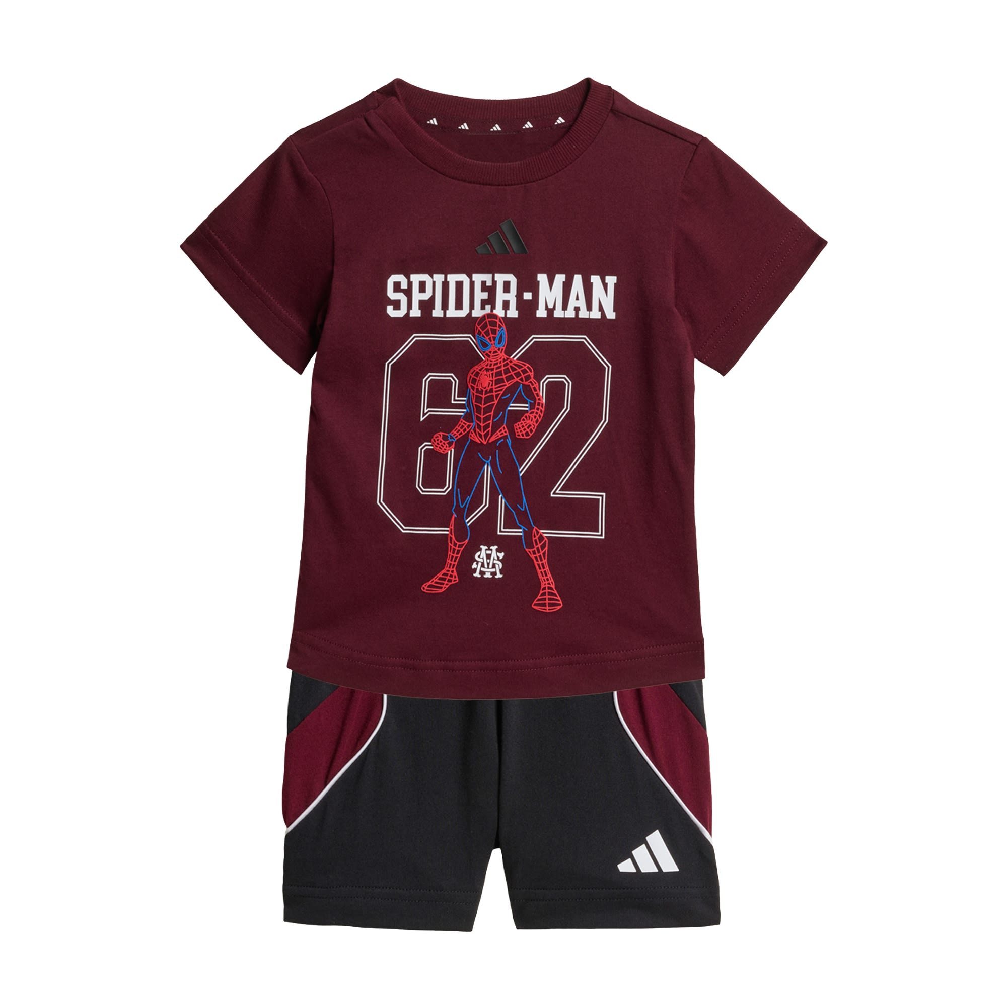 adidas Sportswear Jogginganzug ADIDAS MARVEL SPIDER-MAN SET, T-SHIRT UND SHORTS (1-tlg) – Bild 5 von 5