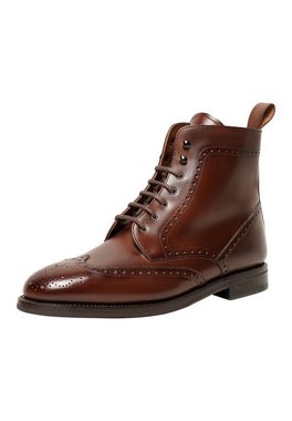 Henry Stevens Winston FBDB Businessschuh Schnürboots Herrenstiefel Lederschuhe handgefertigt, Schnürstiefel Herren