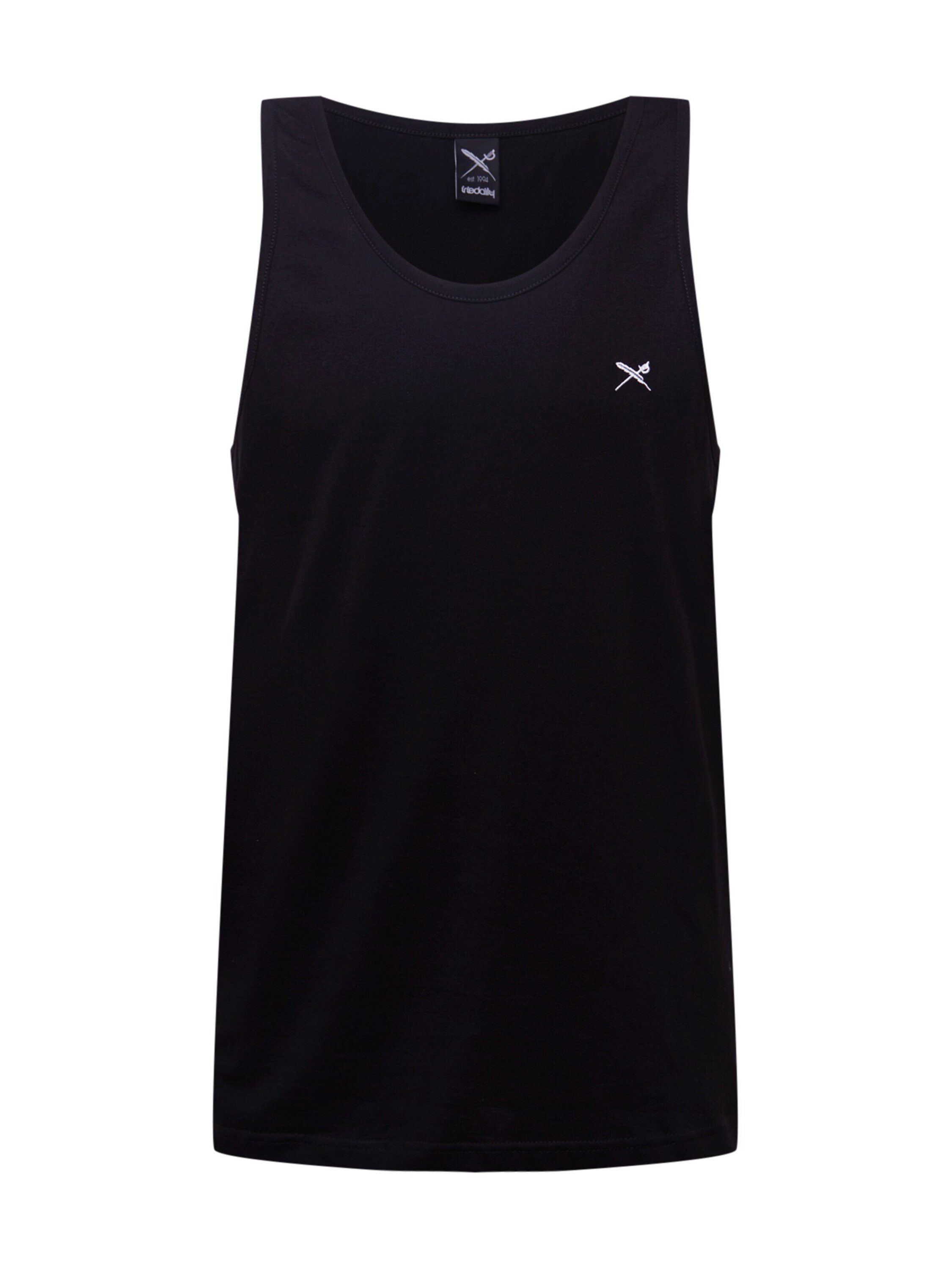 iriedaily Shirttop (1-tlg) Stickerei
