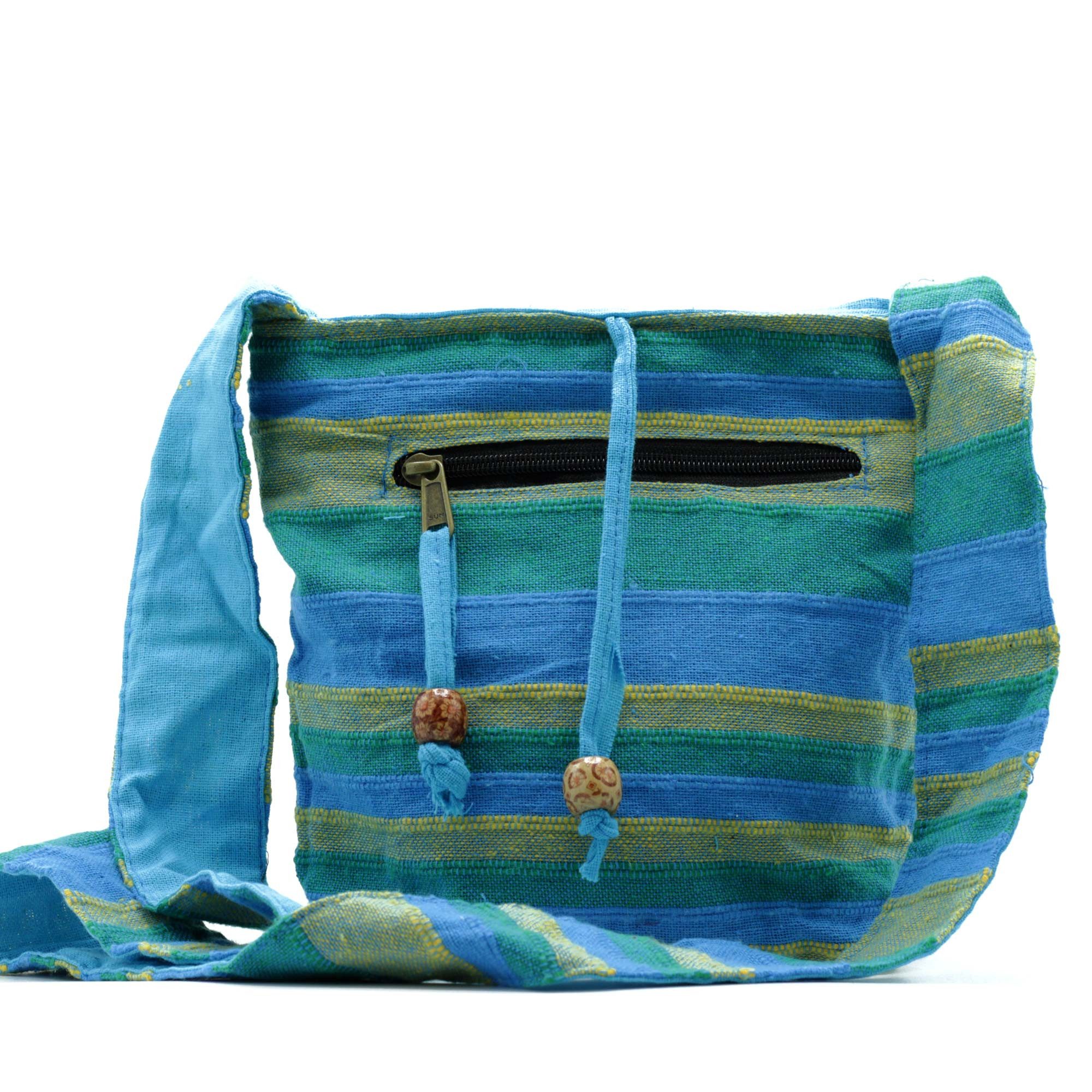 Bali-Homedecor Tragetasche Nepal-Umhängetasche – Frühlingswiesengrün und günstig online kaufen