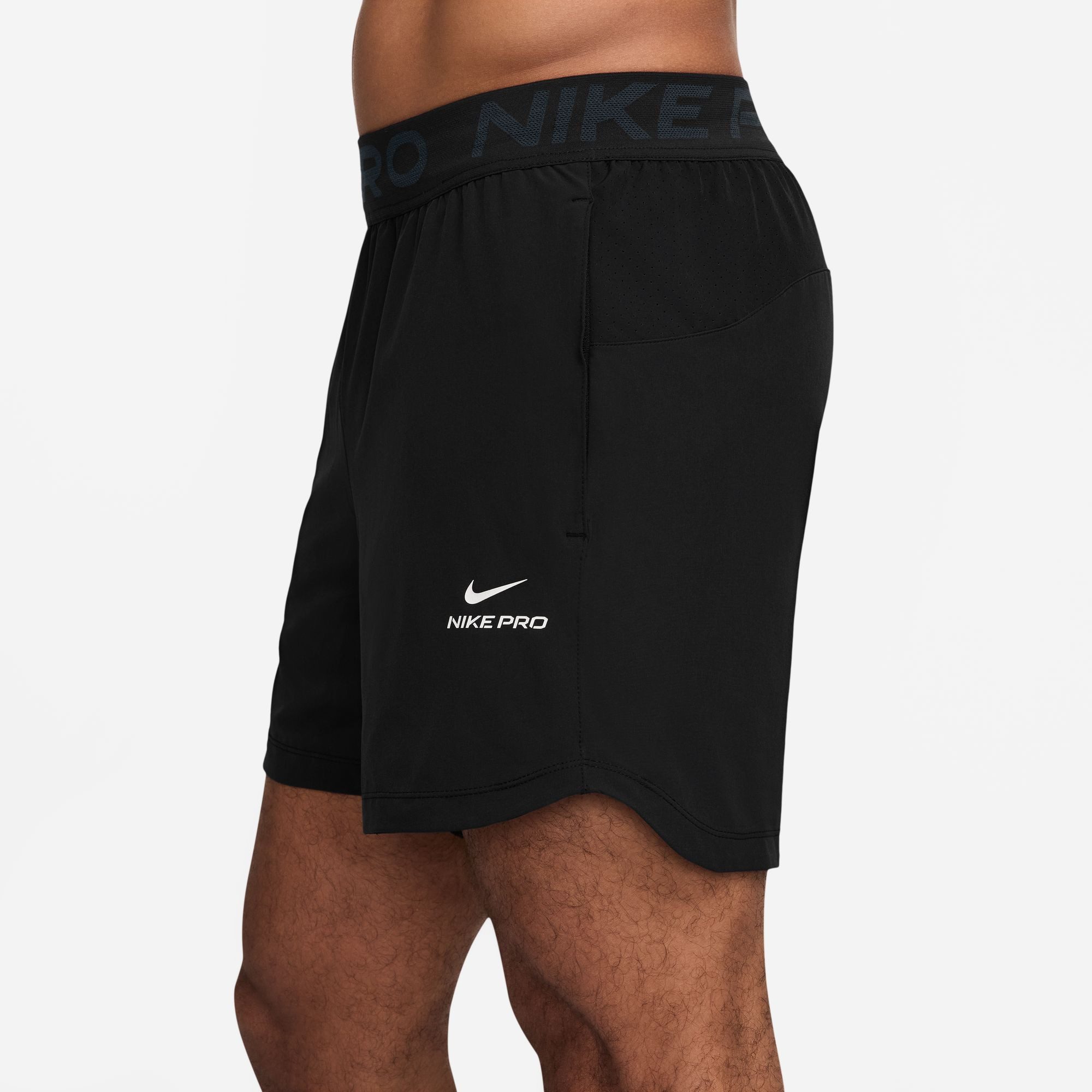 Nike Shorts Nike Pro Training Men's Dri-FIT 6" Shorts aus elastischem Material, mit Reißverschlusstaschen