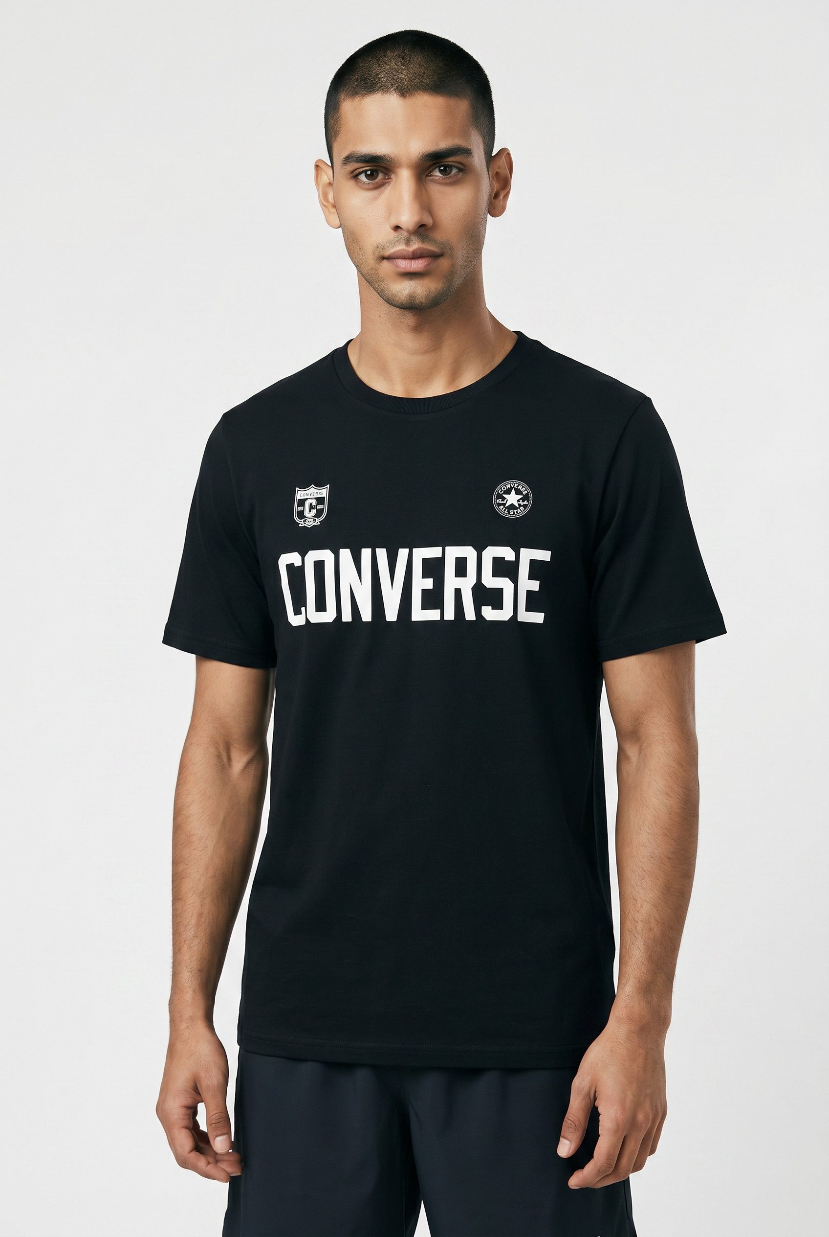 Converse T-Shirt aus Baumwolle, in den Größen XS bis XXL