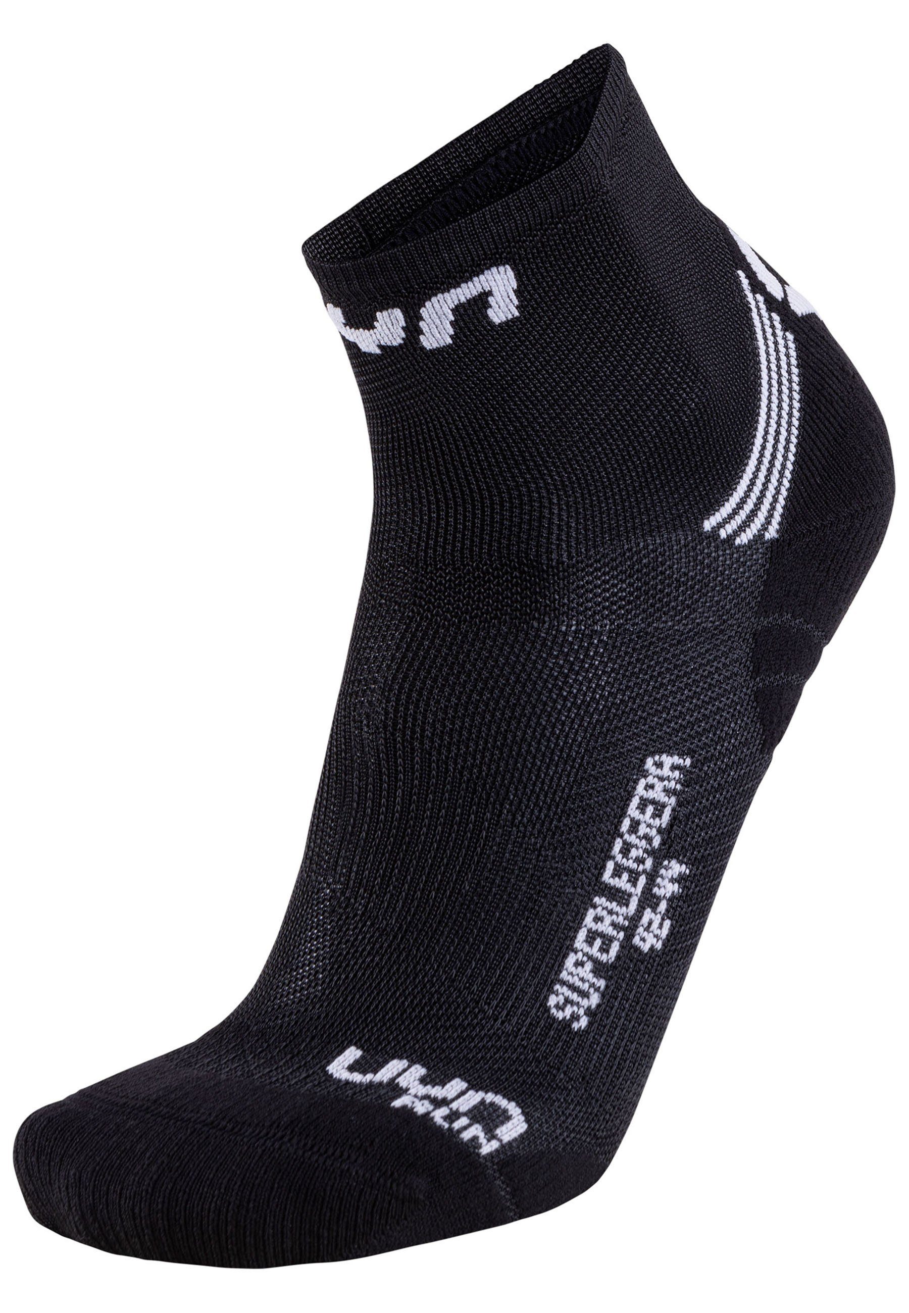 Black/Pearl Grey (1-Paar) Socken B086 Superleggera UYN Run