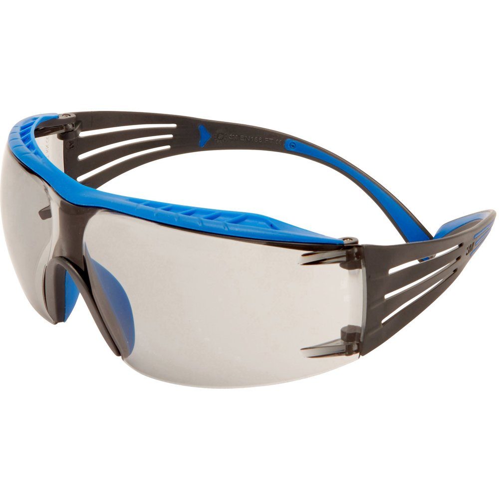 Schutzbrille Antibeschlag-Schutz Arbeitsschutzbrille mit 3M SecureFit SF407XSGAF-BLU 3M Blau