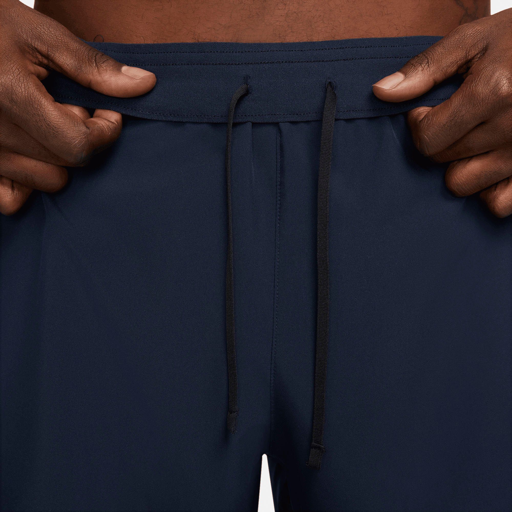 K K SILV DF Nike BR SHORT ACD23 Laufshorts NK OBSIDIAN/OBSIDIAN/BLACK/REFLECTIVE