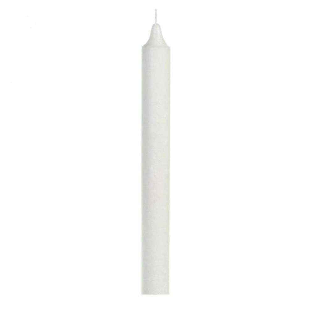 Formkerze Stabkerze 22x210 - Stearin weiß