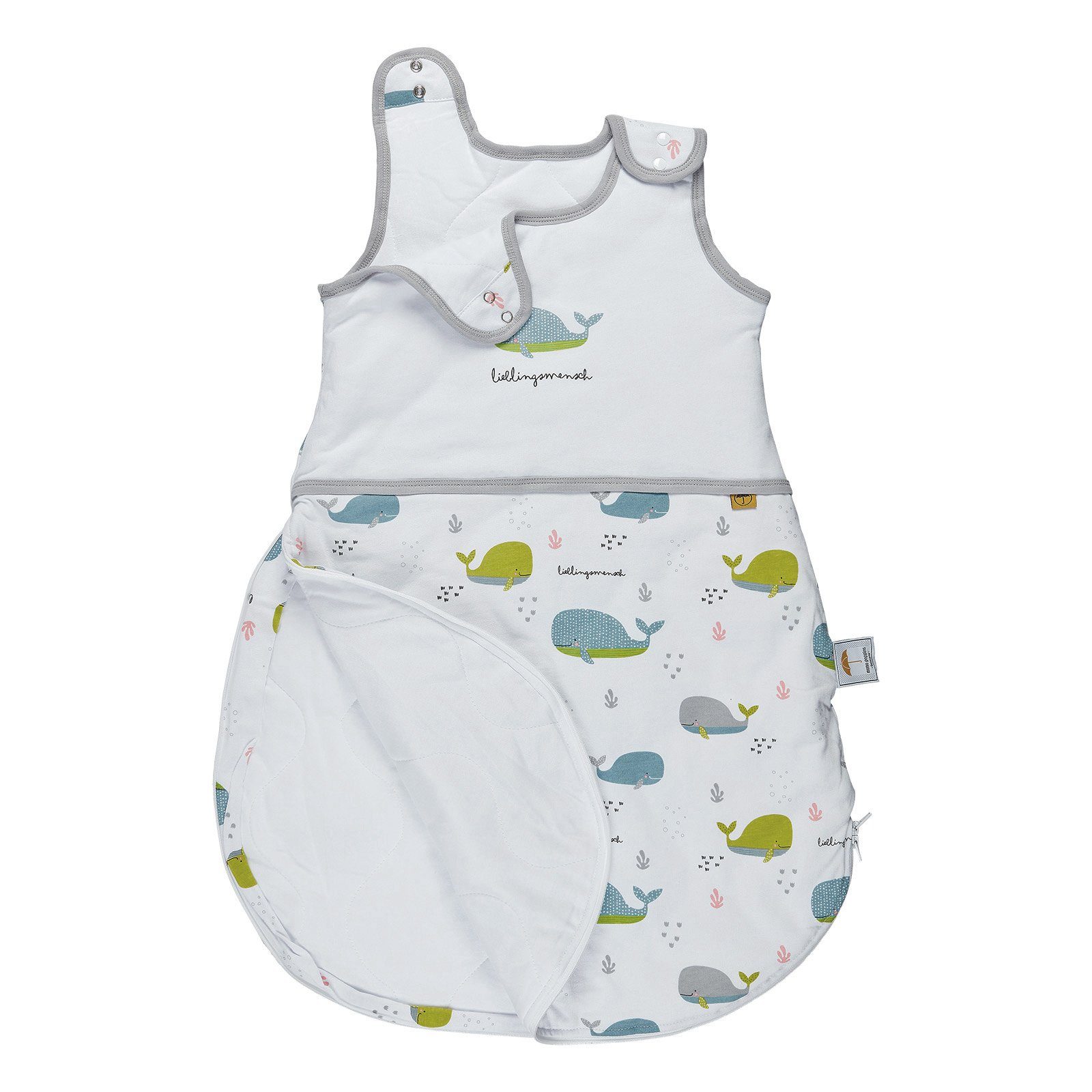 Mama Poppins Germany Babyschlafsack Ganzjahres Schlafsack 2.5 TOG mit süßen günstig online kaufen