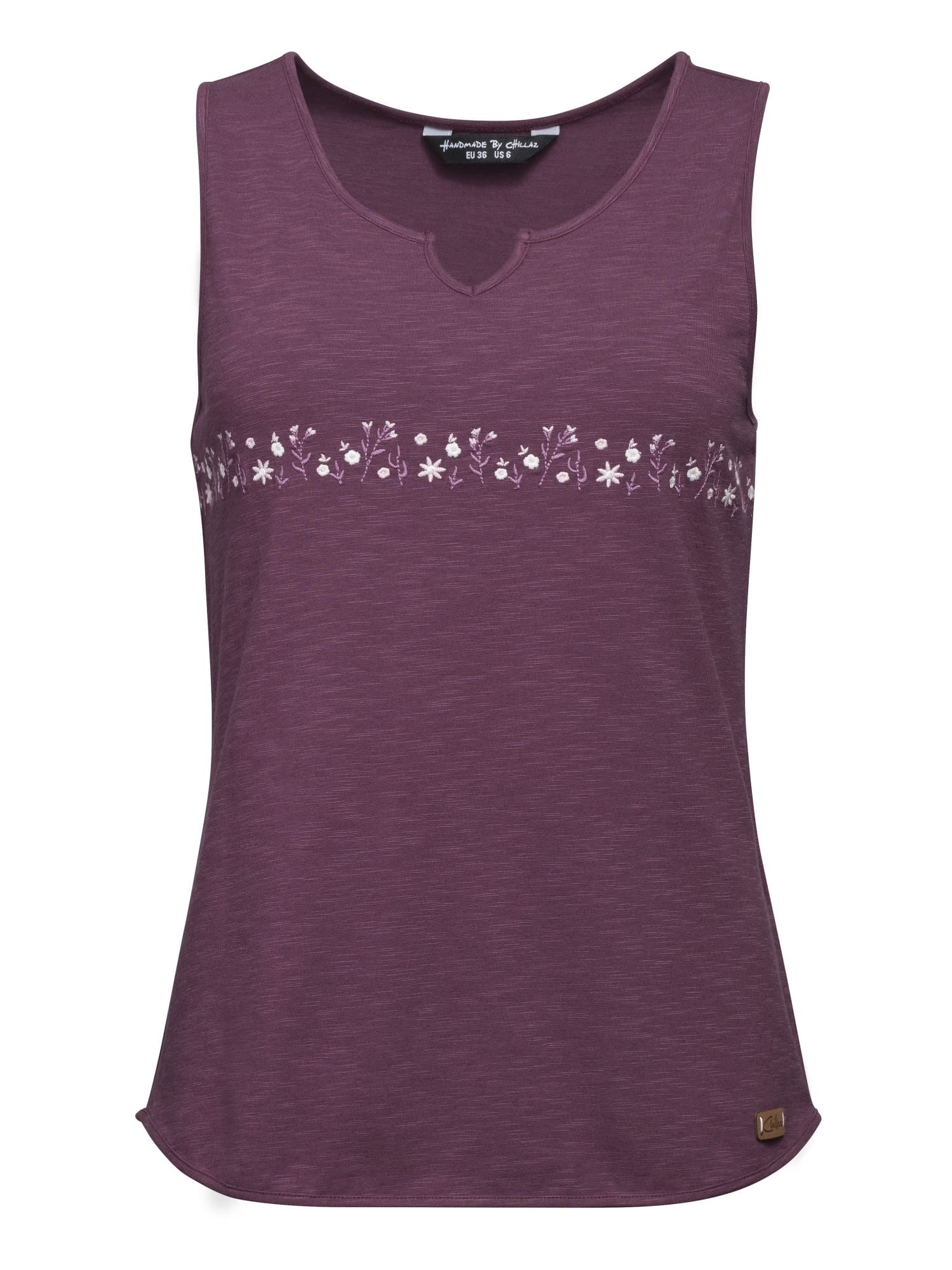 Chillaz Tanktop Chillaz W Korfu Flower Meadow Top Damen Top