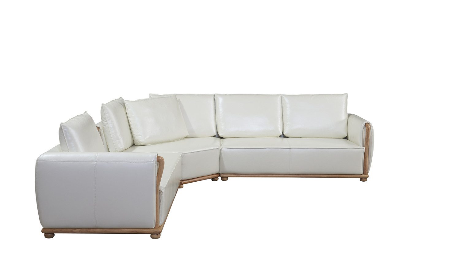Xlmoebel Ecksofa Designer-Sofa mit Hocker und L-förmiger Wohnlandschaft-Polstergarnitur, Hergestellt in Europa