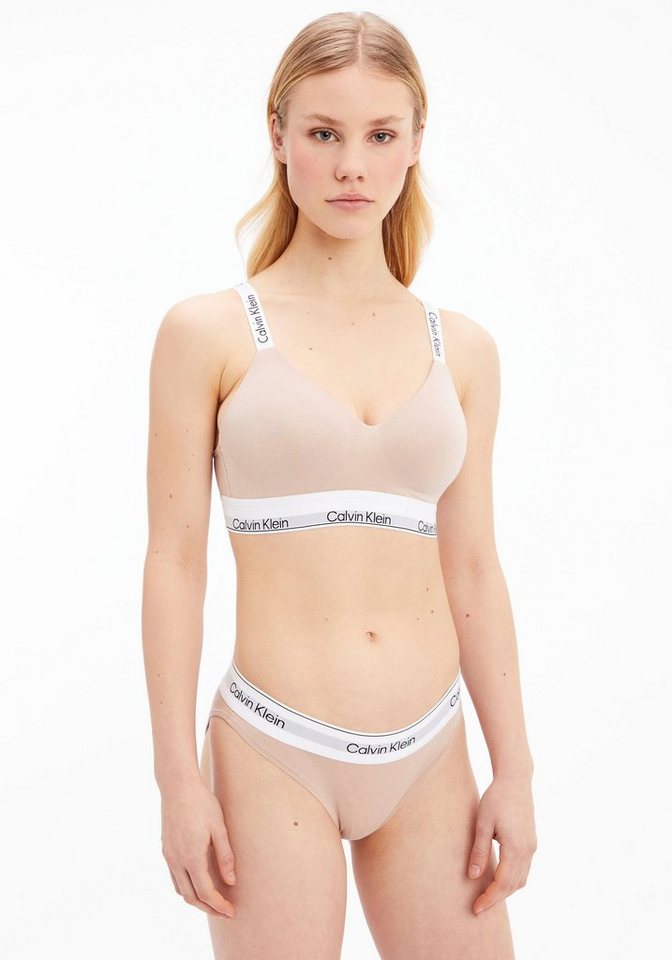 Calvin Klein Underwear Bikinislip mit Logodruck auf dem Elastikbund