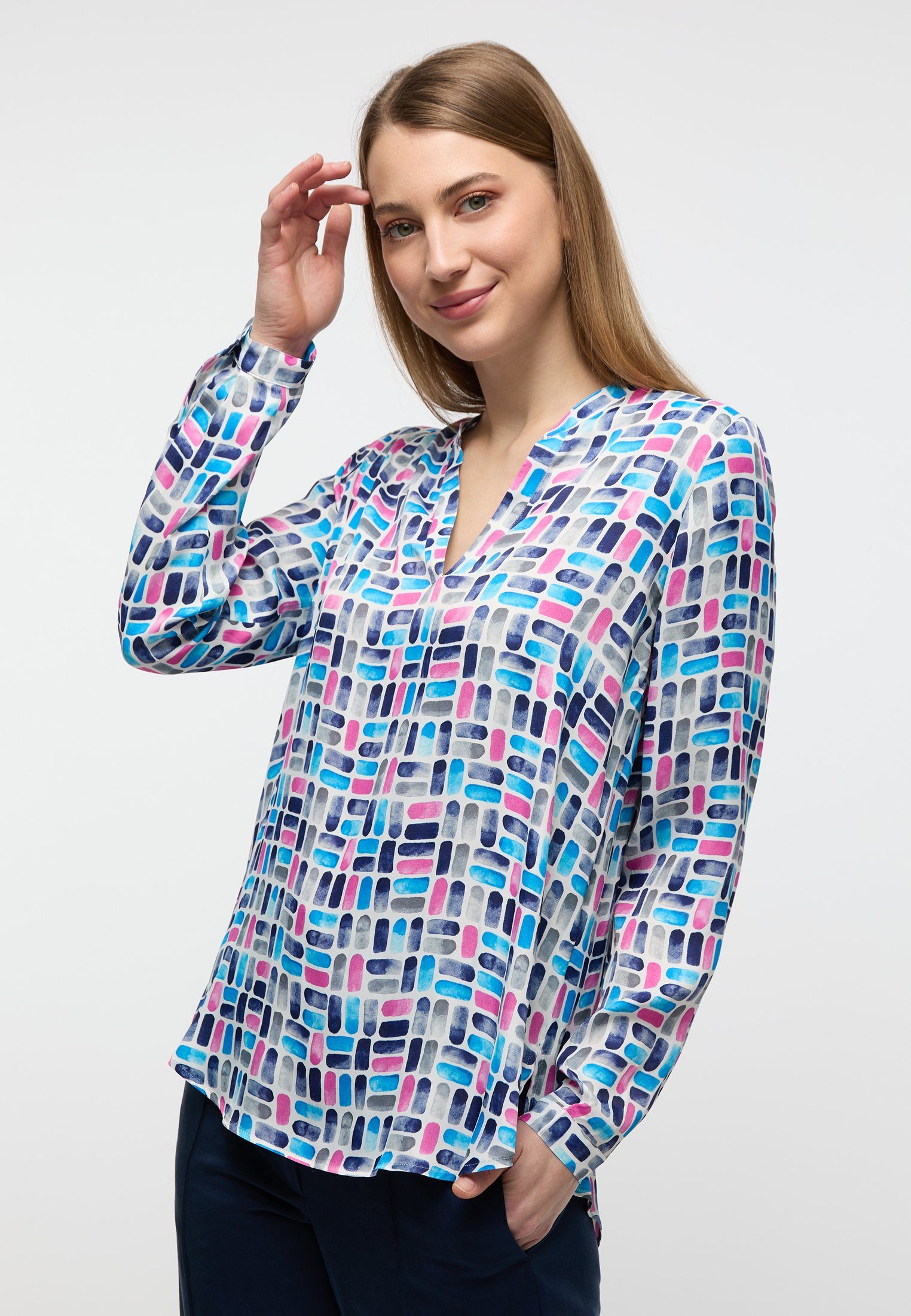 Eterna Longbluse LOOSE FIT