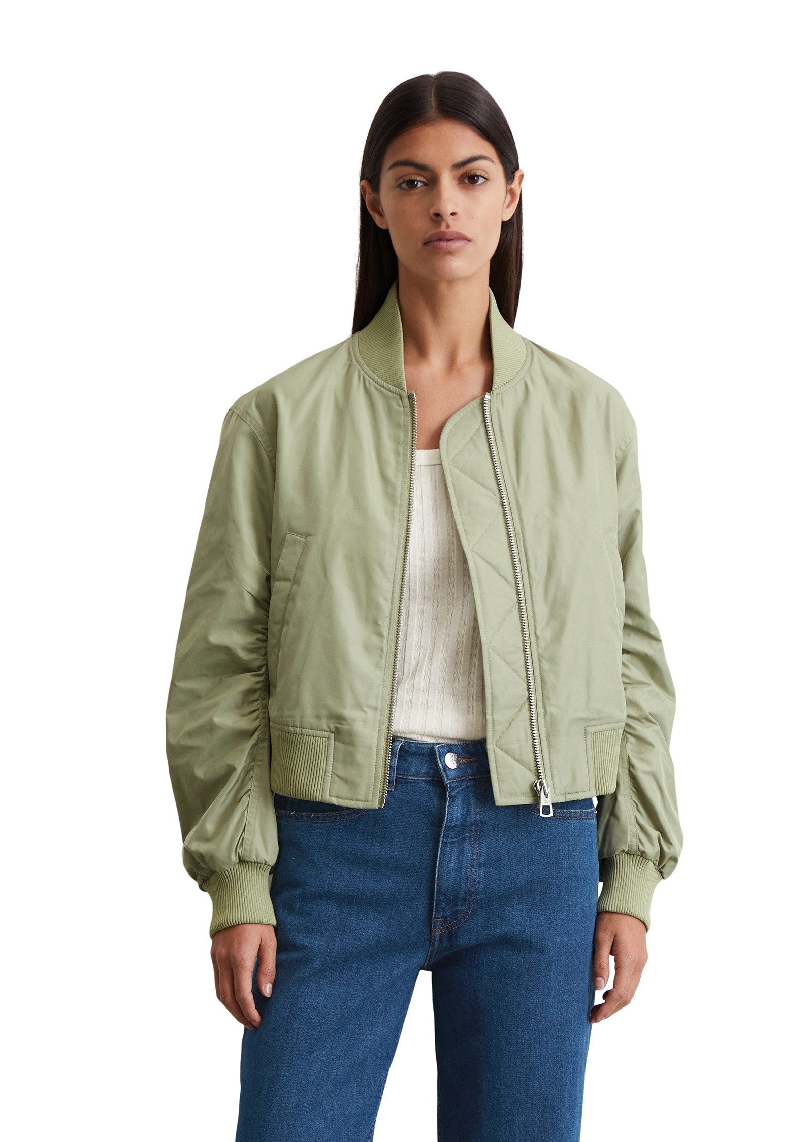 Marc O'Polo Outdoorjacke aus recyceltem Polyester-Twill günstig online kaufen