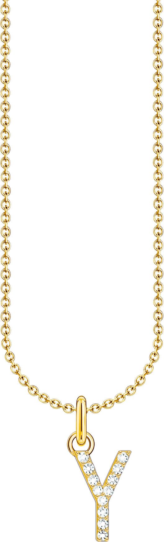 THOMAS SABO Kette mit Anhänger Buchstab...