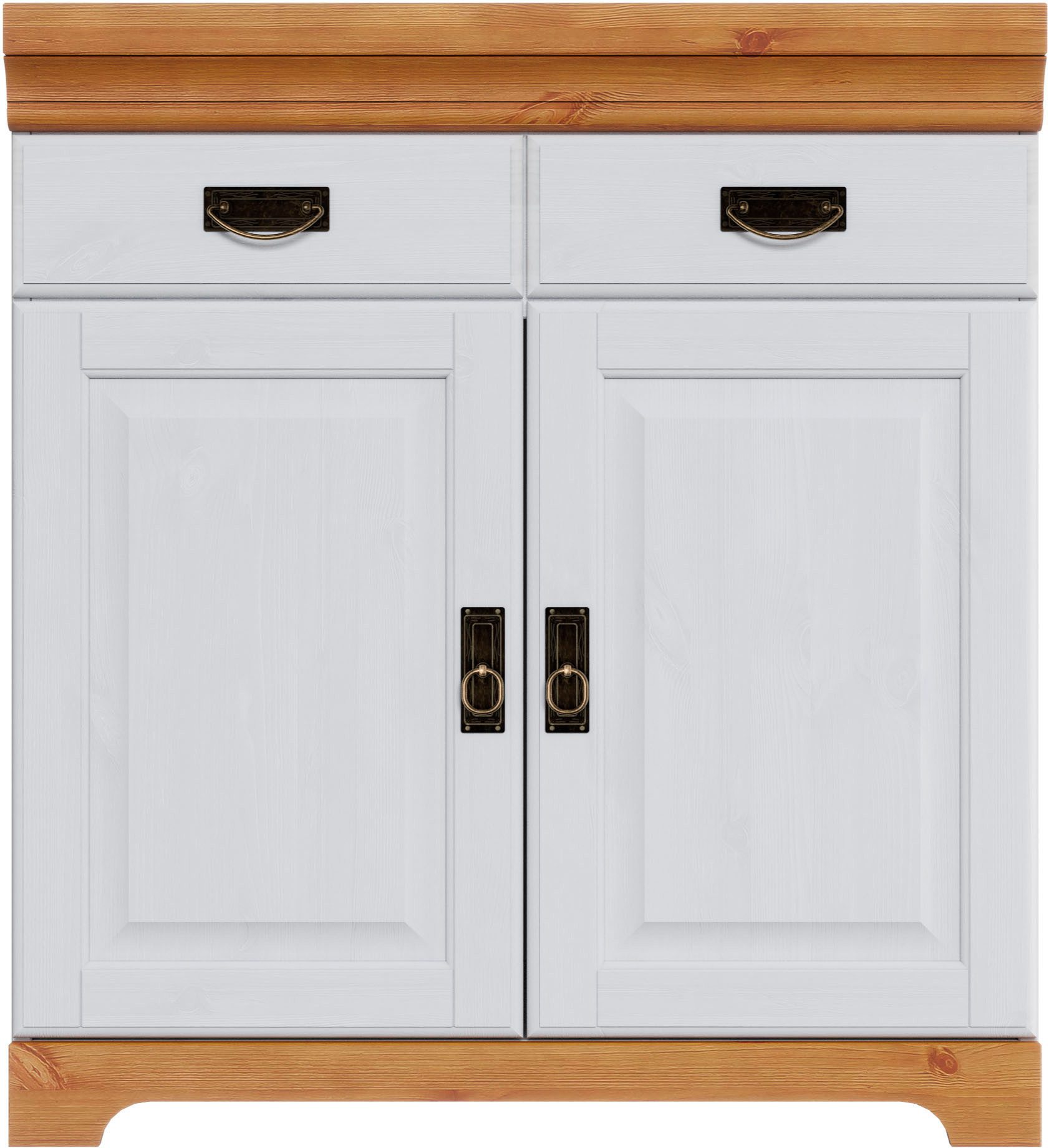 OTTO home Spülenschrank Rügen Breite 80 cm, Kiefer massiv, mit 2 Türen