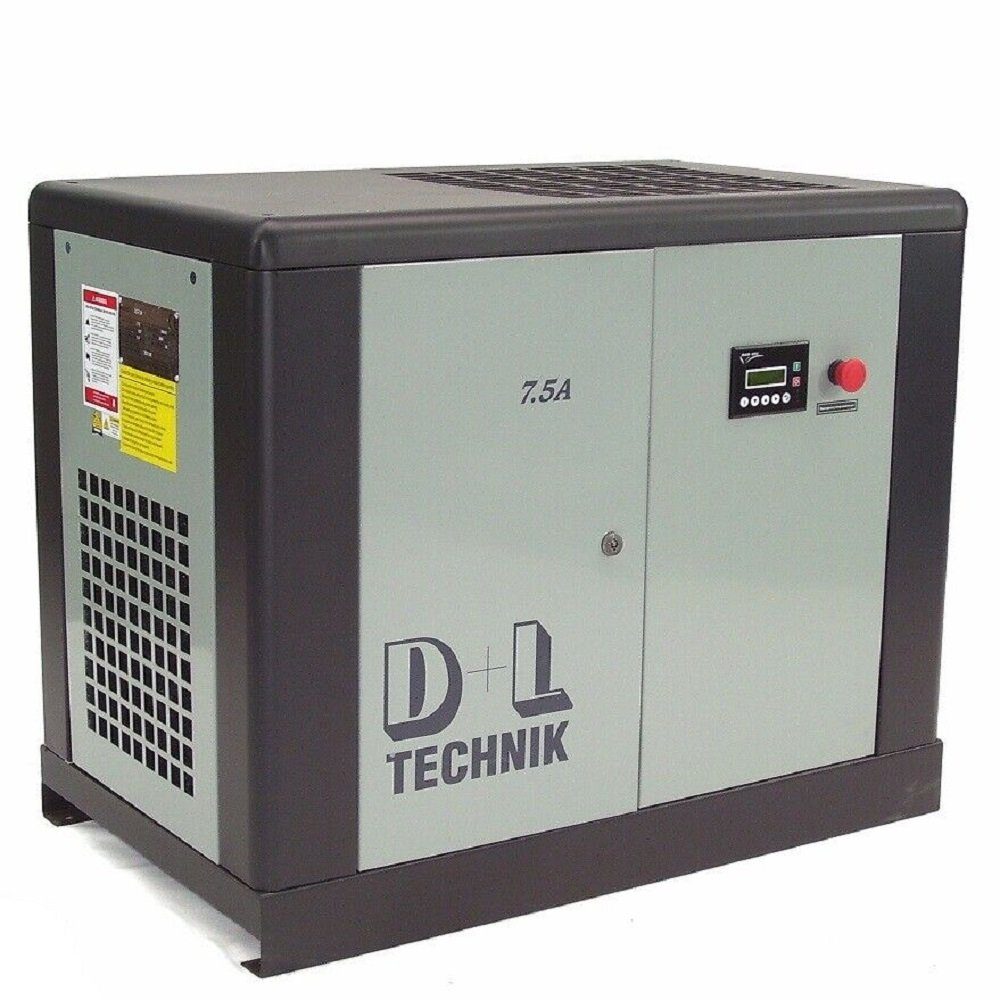 Apex Kompressor Schraubenkompressor 7,5kW Kompressor 800L 12bar 05131, 7500 W