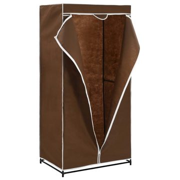 vidaXL Kleiderschrank Kleiderschränke 2 Stk. Braun 75×50×160 cm (1-St)