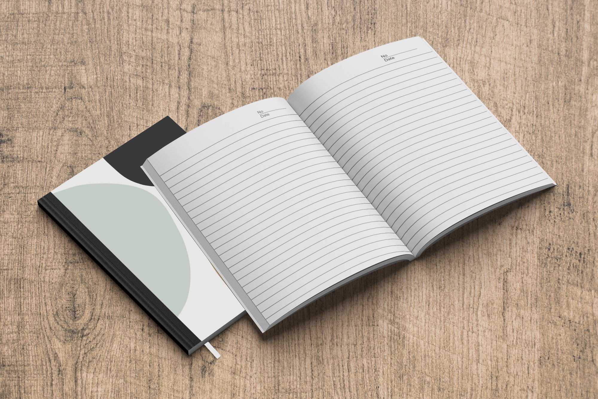 Gestaltung, Pastell A5, Notizheft, - Tagebuch, Merkzettel, Notizbuch Seiten, - MuchoWow Minimalismus 98 Journal, Haushaltsbuch