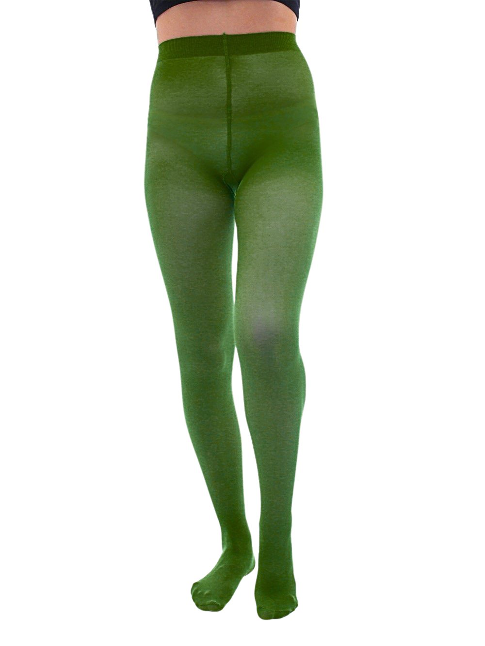 SYS Feinstrumpfhose Strumpfhose 40 DEN Mikrofaser matt Farben grün-zielony 2-S 40 DEN matt, 40 DEN