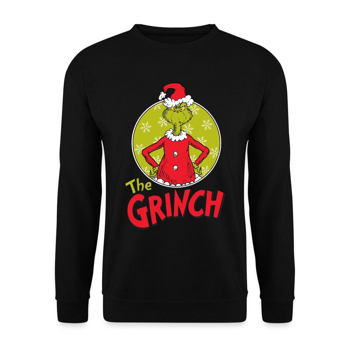 Spreadshirt Sweatshirt Der Grinch Logo The Grinch Unisex Pullover (1-tlg)