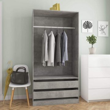 EBUY Kleiderschrank Schwarzer, schlichter High-End-Kleiderschrank im offenen Stil (1-St)