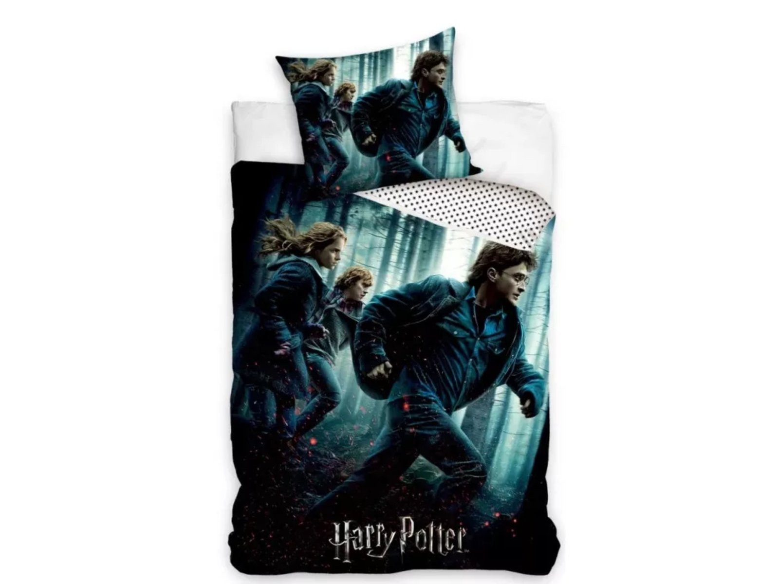 Harry Potter Kinderbettwäsche HARRY POTTER Heiligtümer des Todes" Premium-Bettwäsche-Set aus 100 %