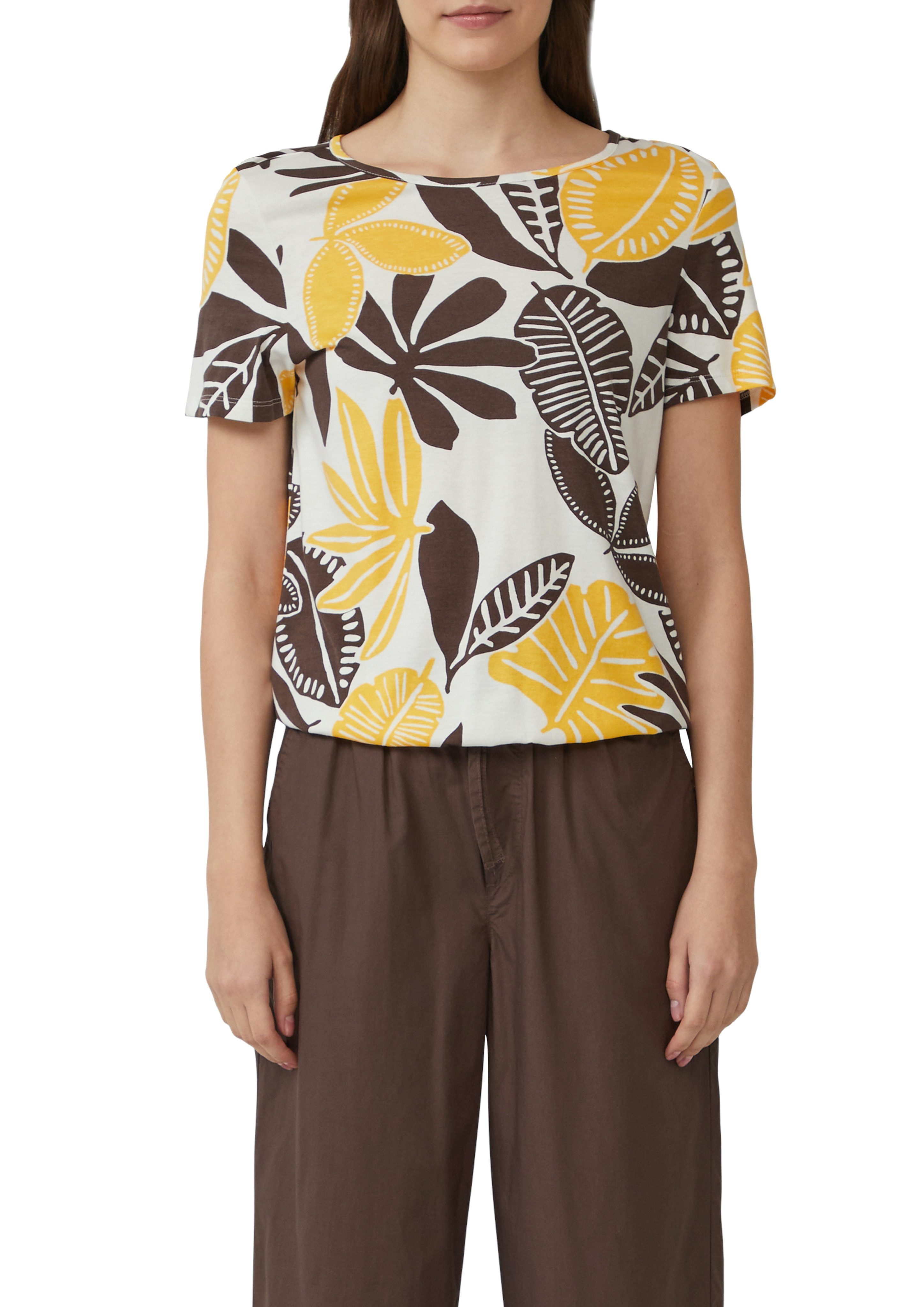 s.Oliver Print-Shirt im O-Shape mit Cut-out günstig online kaufen
