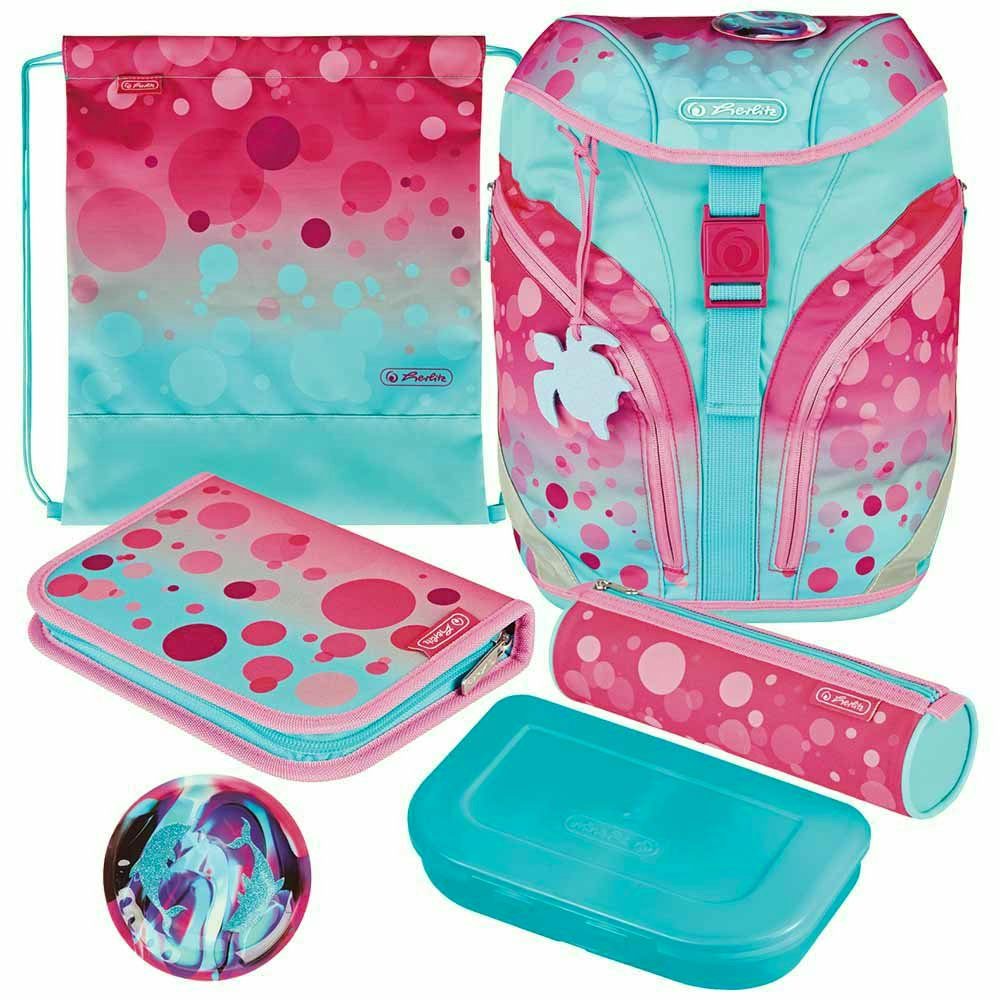 Herlitz Schulranzen Pink Bubbles