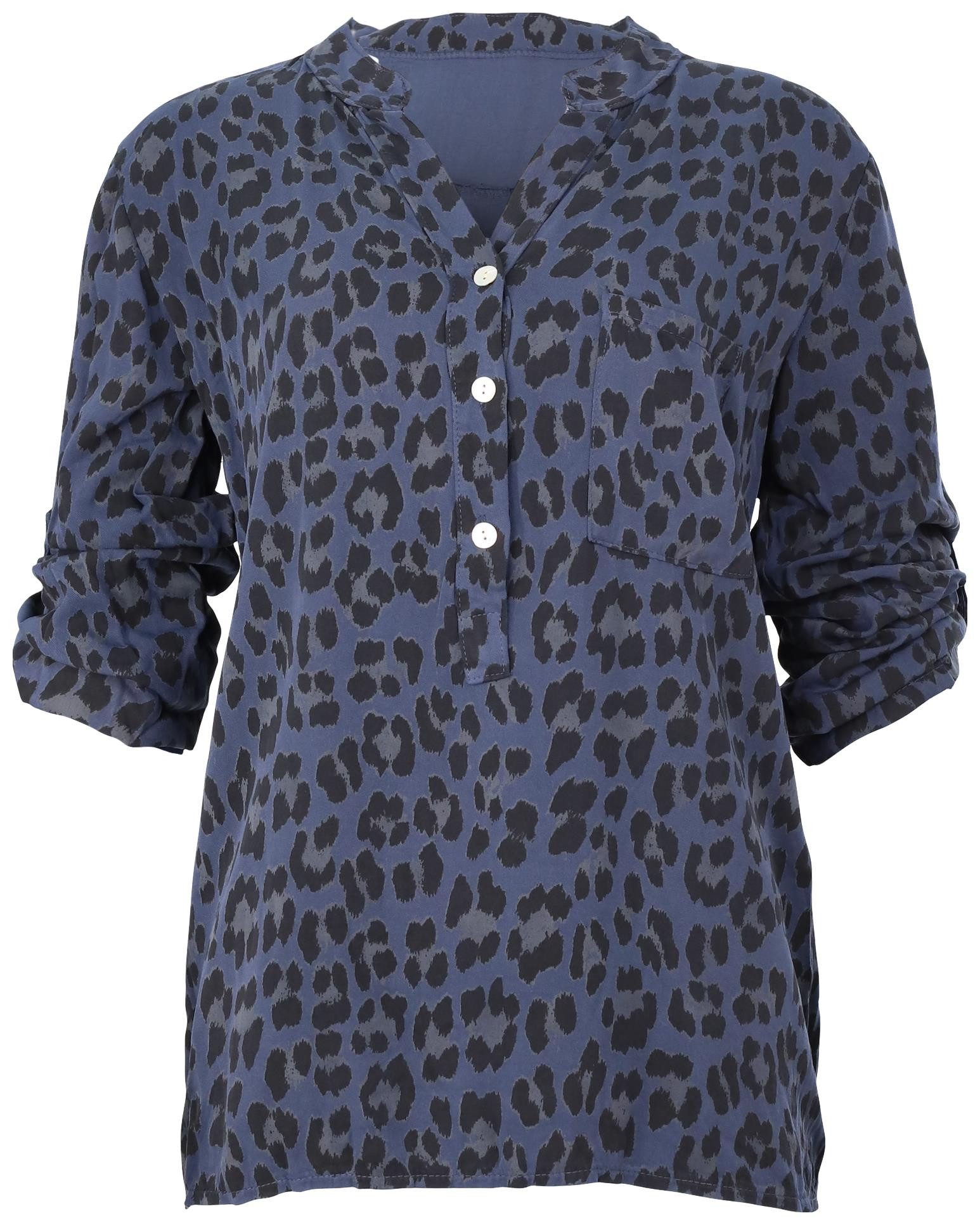 malito more than fashion Schlupfbluse 6702 Animal Print mit 3/4 Armen Einhe günstig online kaufen