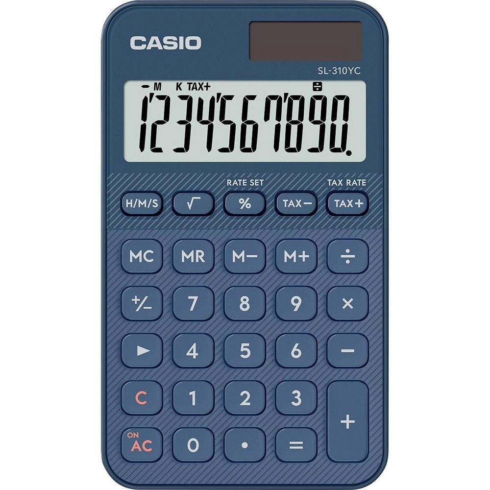 CASIO Taschenrechner Casio Taschenrechner Navy (B x H x T) 70 x 8.6 x 120 mm