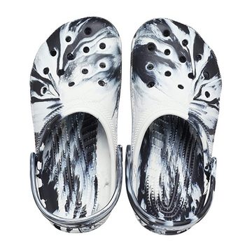 Crocs Kinder Classic Marbled Black/ White Clog