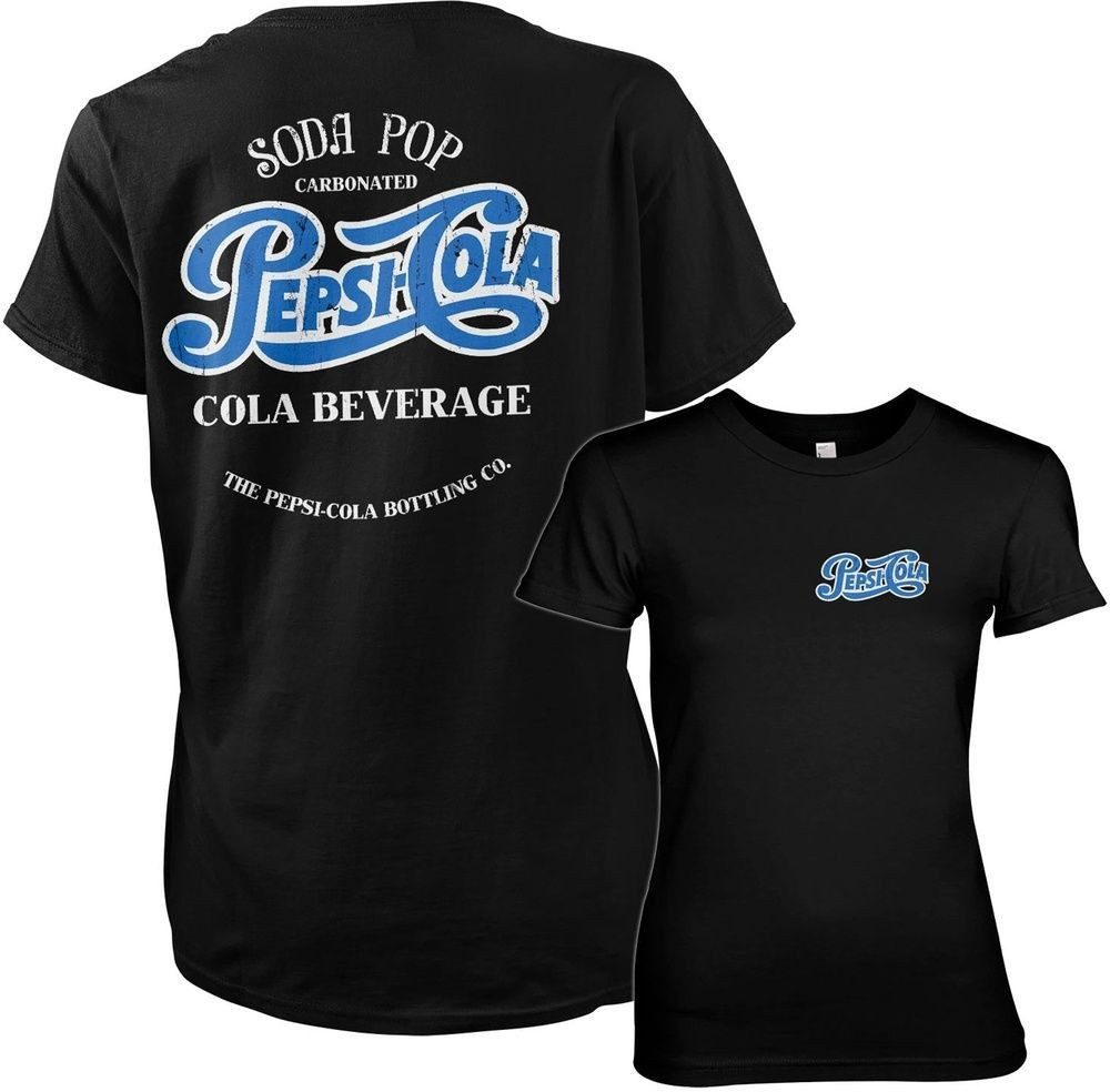 Pepsi Co T-Shirt Pepsico Soda Pop Girly Tee